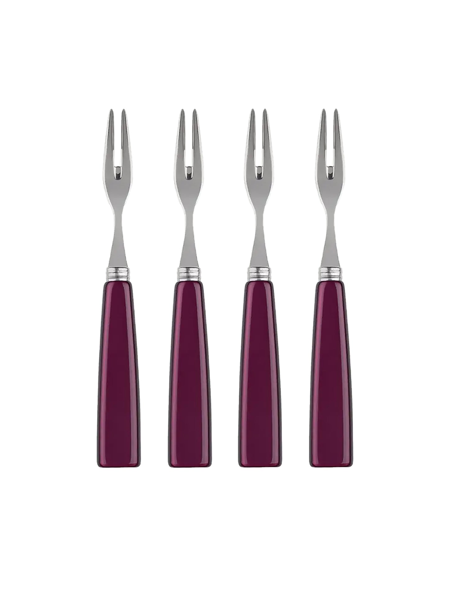 Sabre Paris Icone Bordeaux Cocktail Forks Set of Four Weston Table
