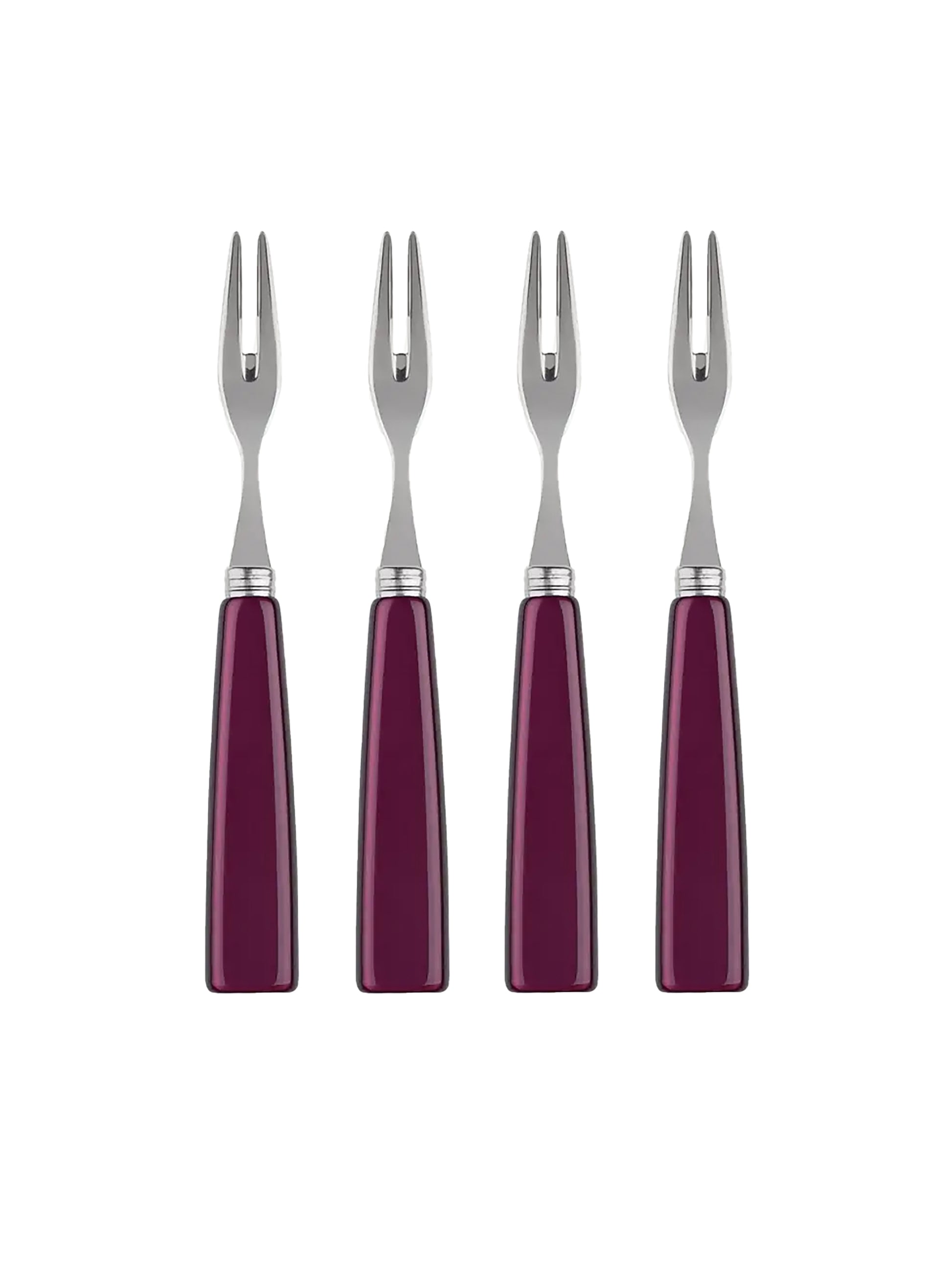 Sabre Paris Icone Bordeaux Cocktail Forks Set of Four Weston Table