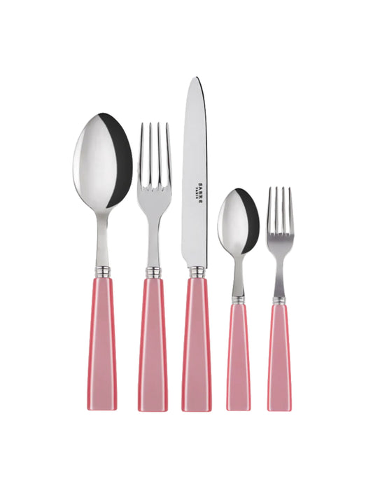 Sabre Paris Icone Pink 5 Piece Place Setting Weston Table