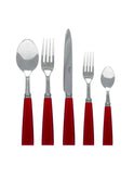 Sabre Paris Icone Red 5 Piece Place Setting Weston Table
