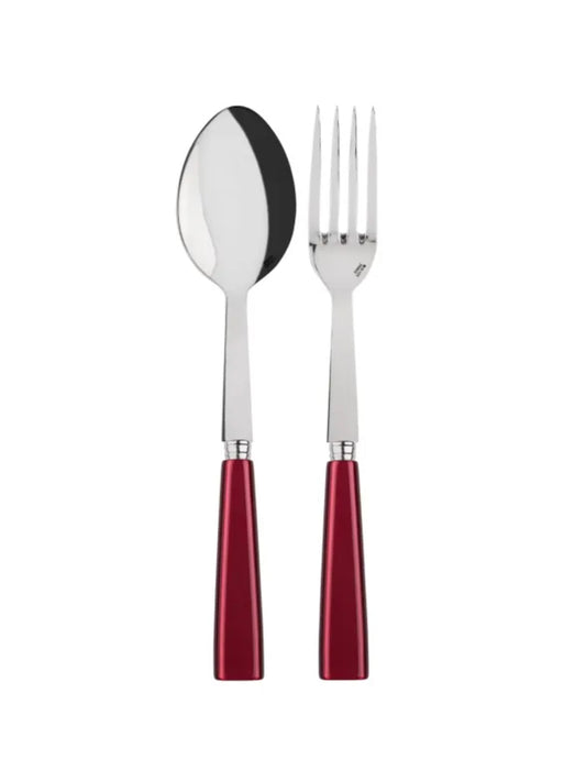 Sabre Paris Icone Red Serving Set Weston Table