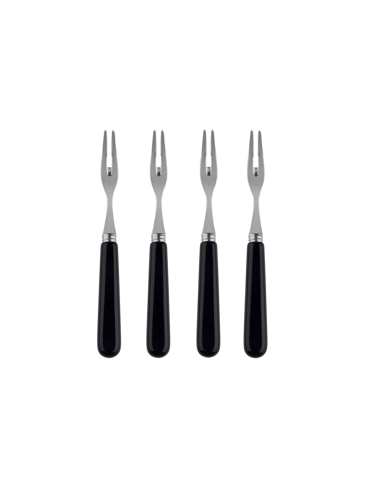 Sabre Paris Pop Unis Black Cocktail Forks Weston Table