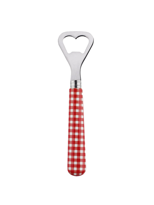 Sabre Paris Gingham Red Bottle Opener Weston Table