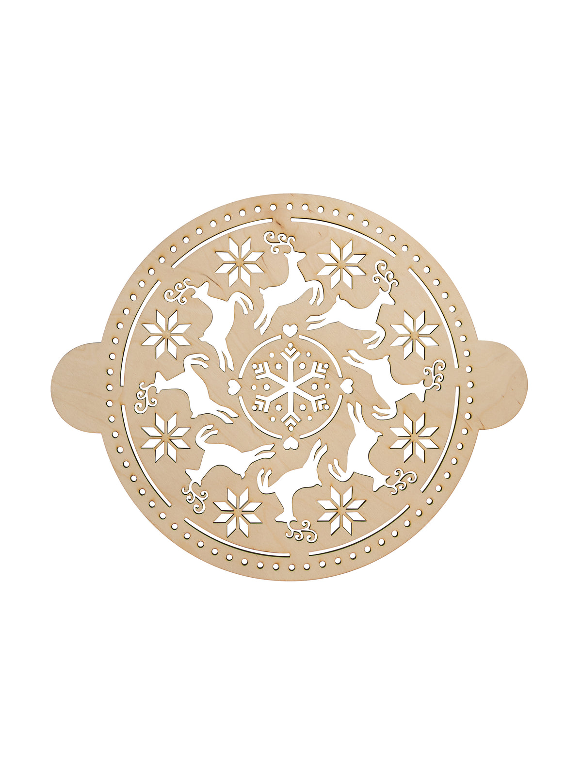 Scandinavian Reindeer Cake Stencil Weston Table