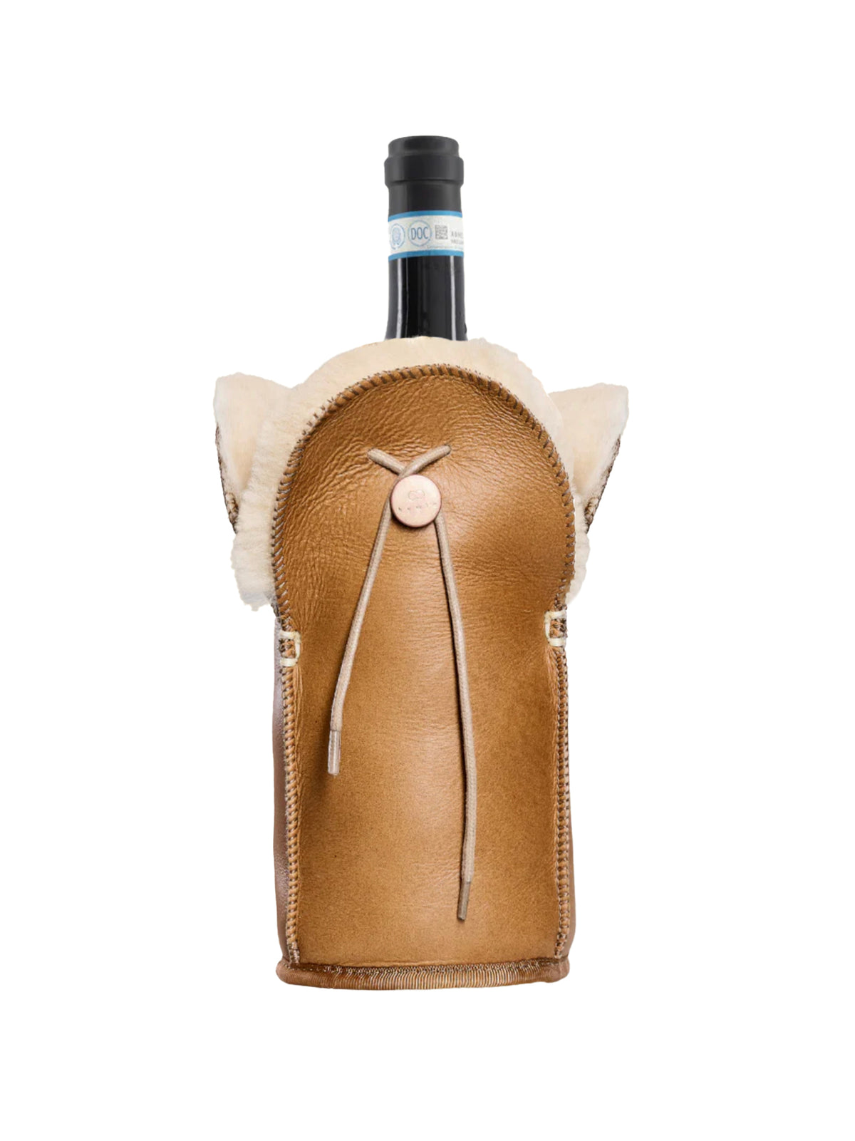 Serengeti Leather Bottle Cooler Weston Table