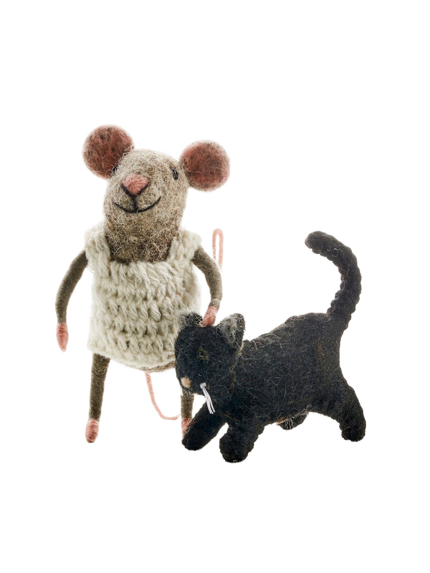 Sew Heart Felt Black Cat and Mouse Weston Table