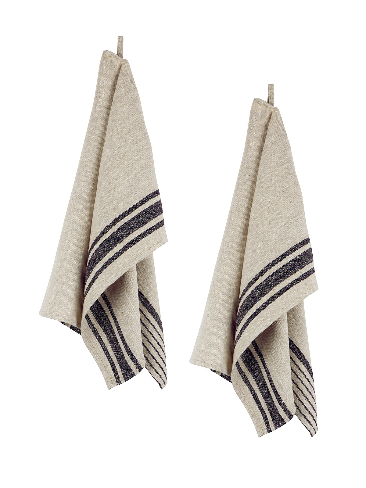 Shaker Linen Kitchen Towels Set of Two Weston Table