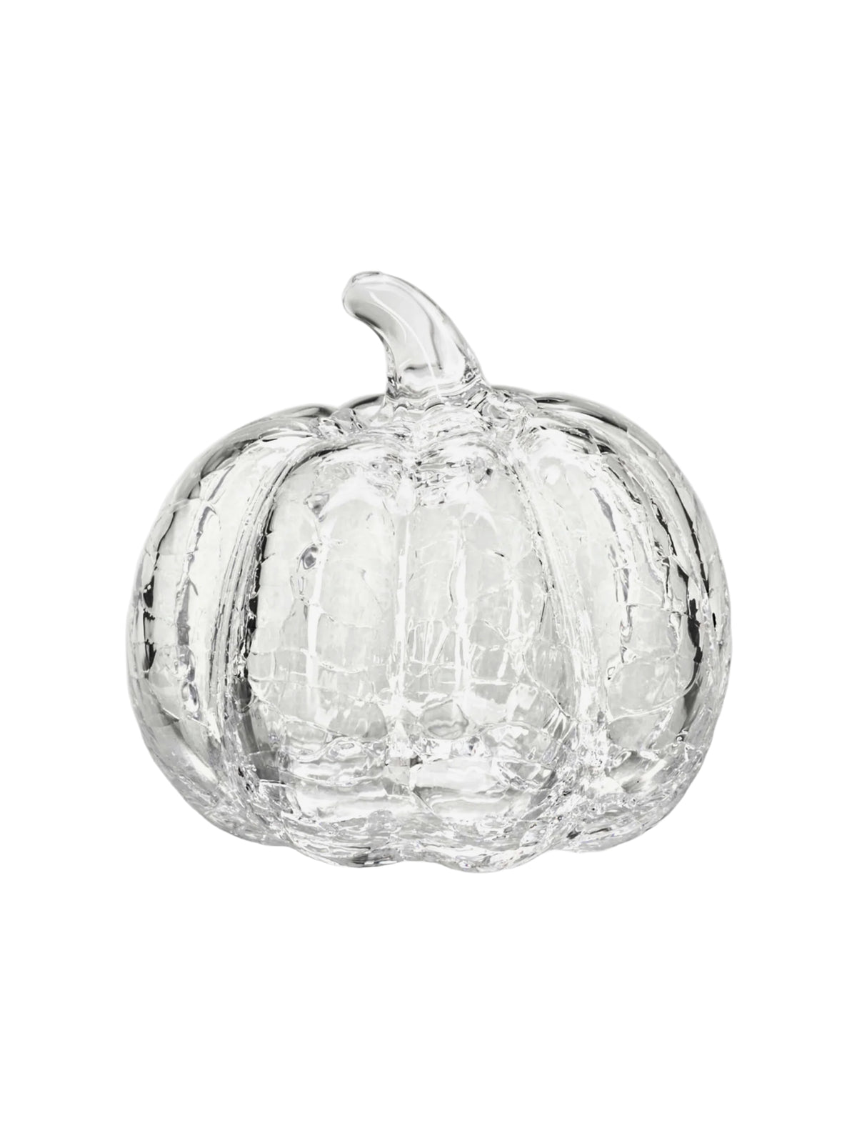 Simon Pearce Crackle Pumpkin Medium Weston Table