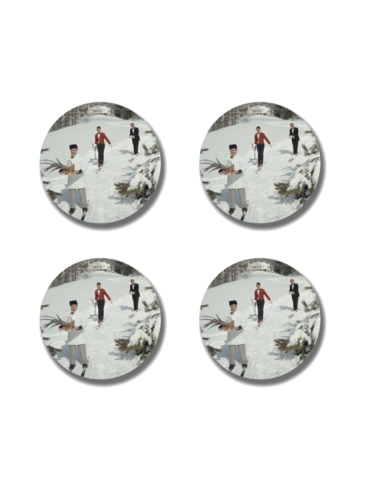 Ski Chef Coasters Weston Table