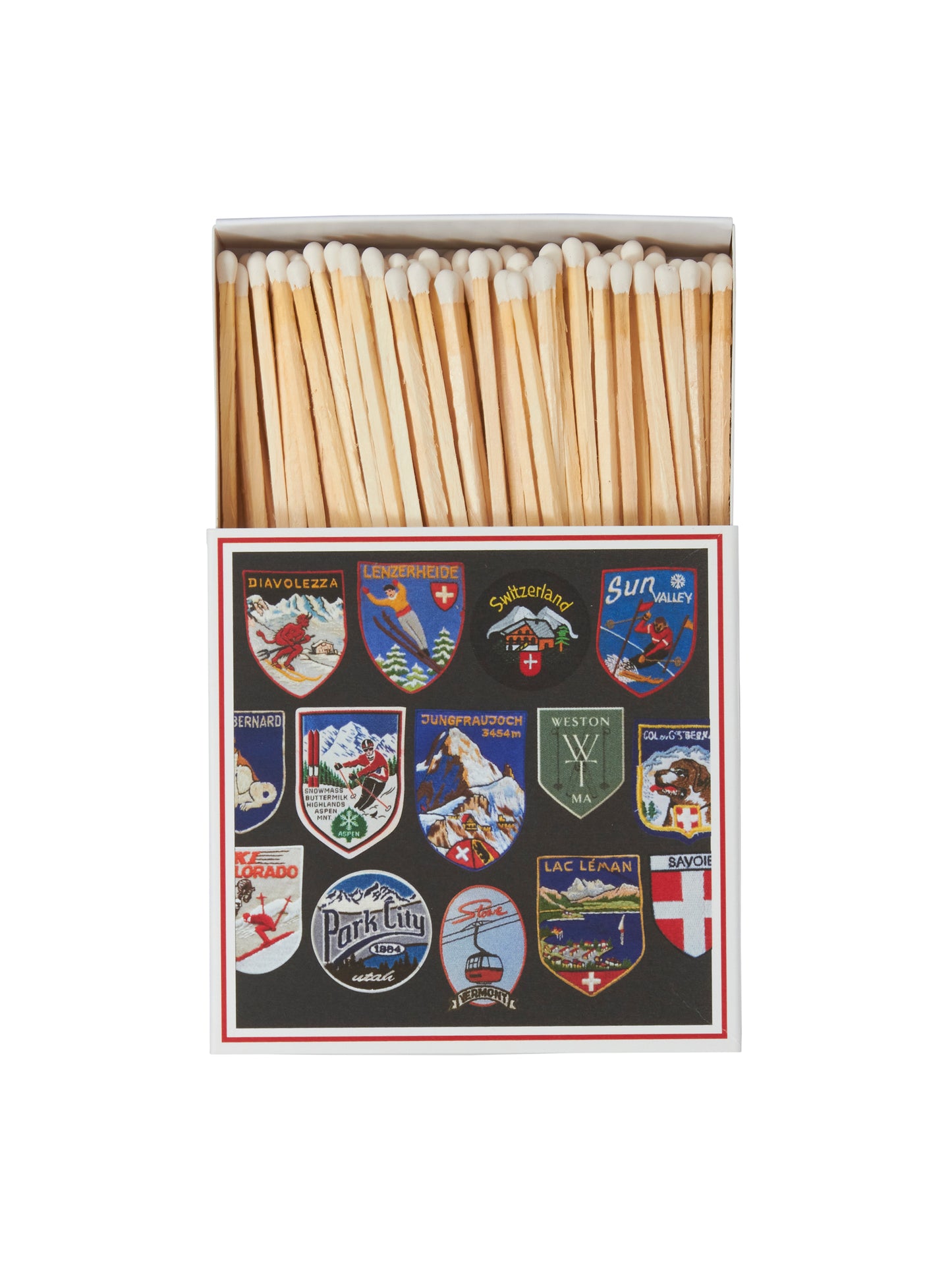 Ski Patches Matchbox Weston Table