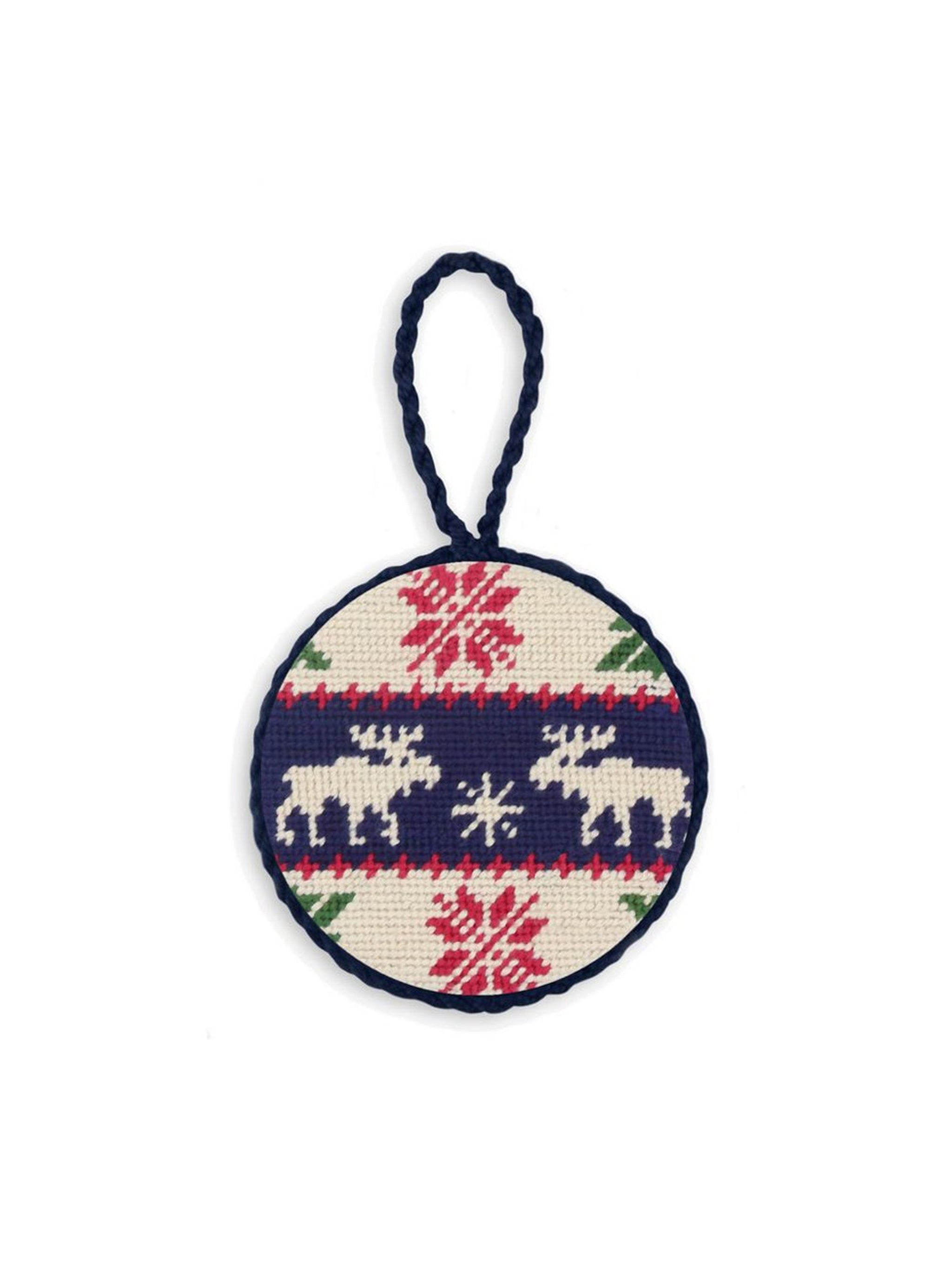 Shop The Smathers And Branson Christmas Sweater Needlepoint Ornament At Weston Table