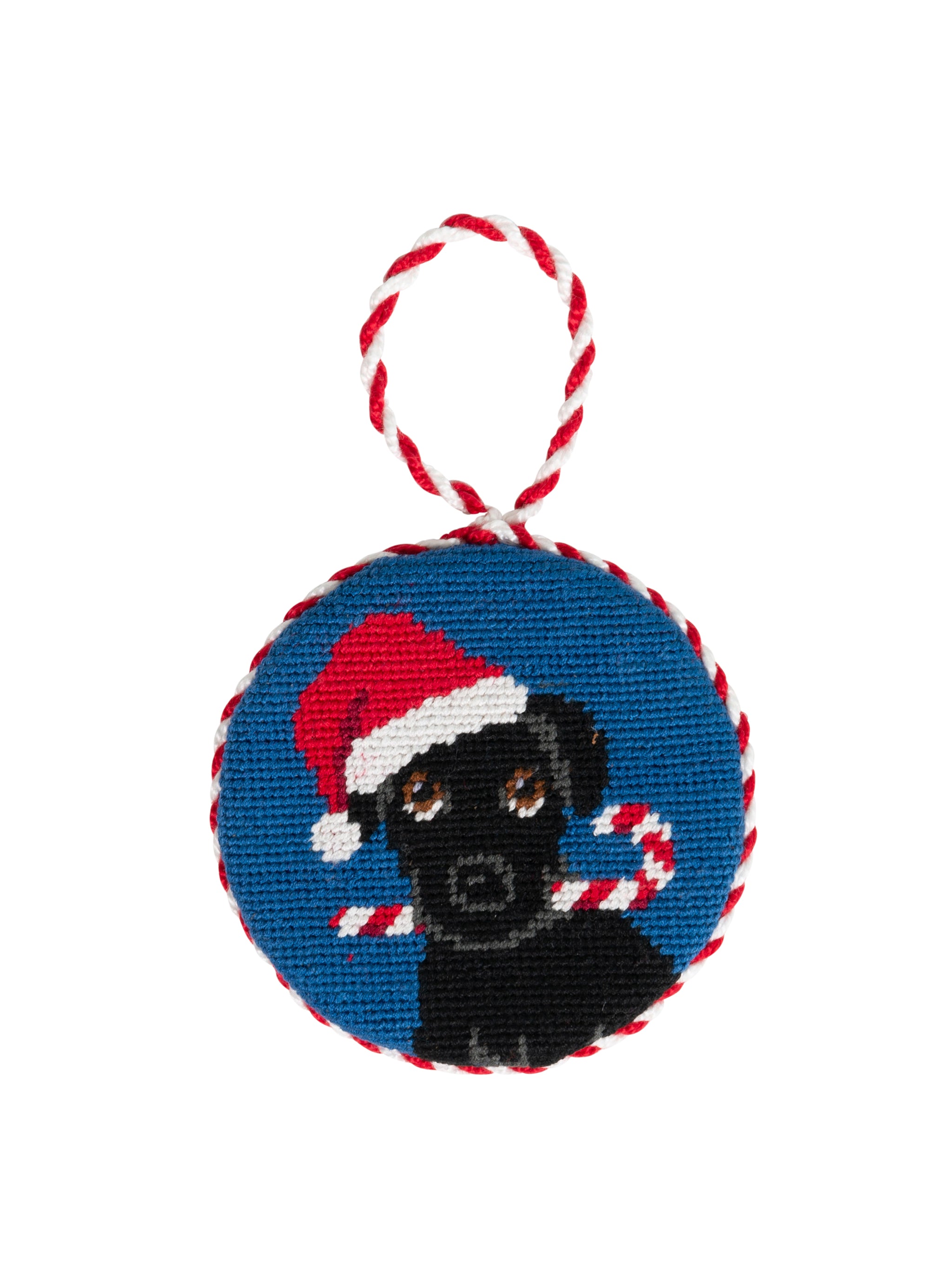 Shop the Smathers & Branson Christmas Black Lab Needlepoint Ornament at  Weston Table