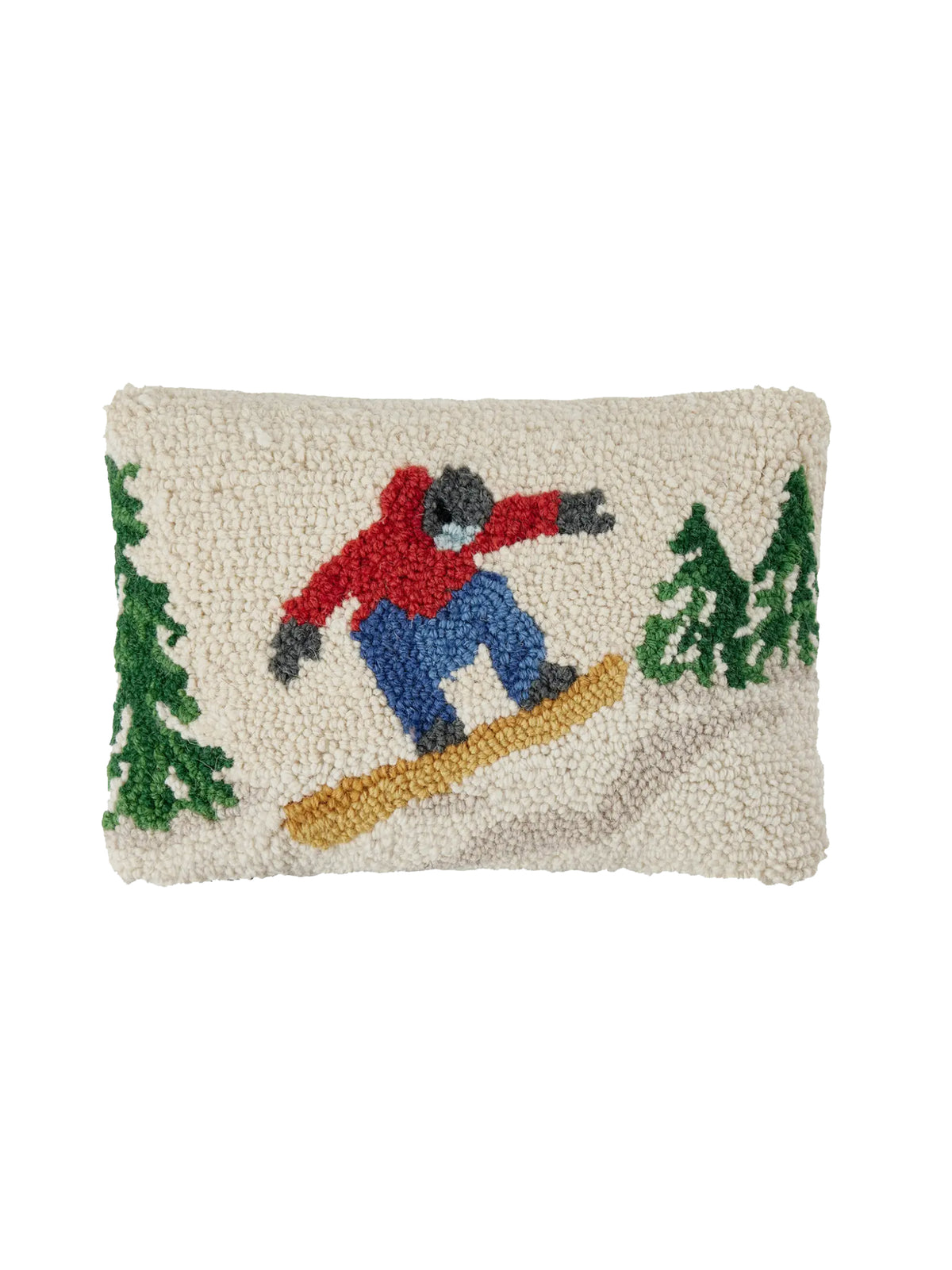 Snowboarder Hook Pillow Weston Table