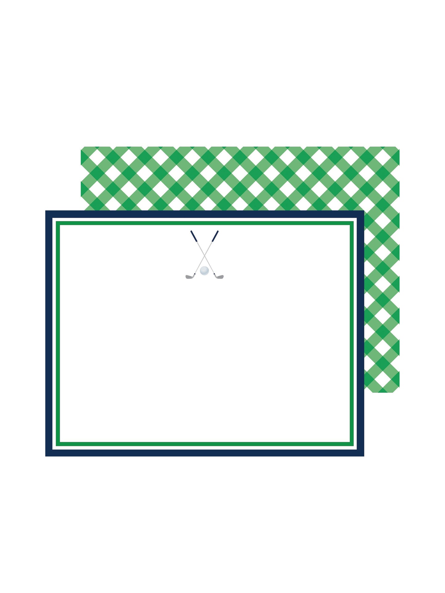 Social Stationary Golf Flat Notecards Weston Table