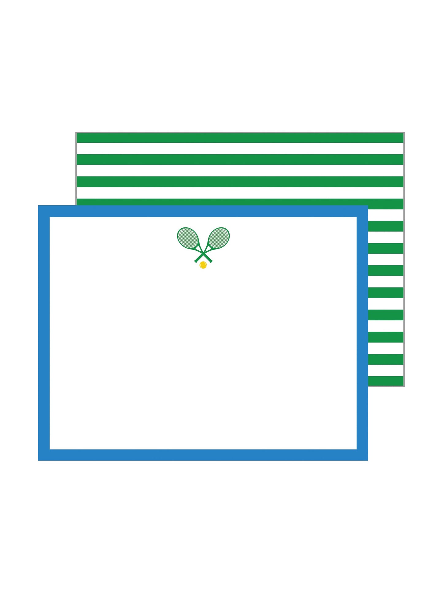 Social Stationary Tennis Flat Notecards Weston Table