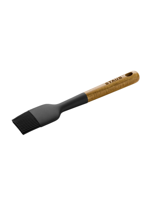 Staub Acacia Wood and Silicone Pastry Brush Weston Table