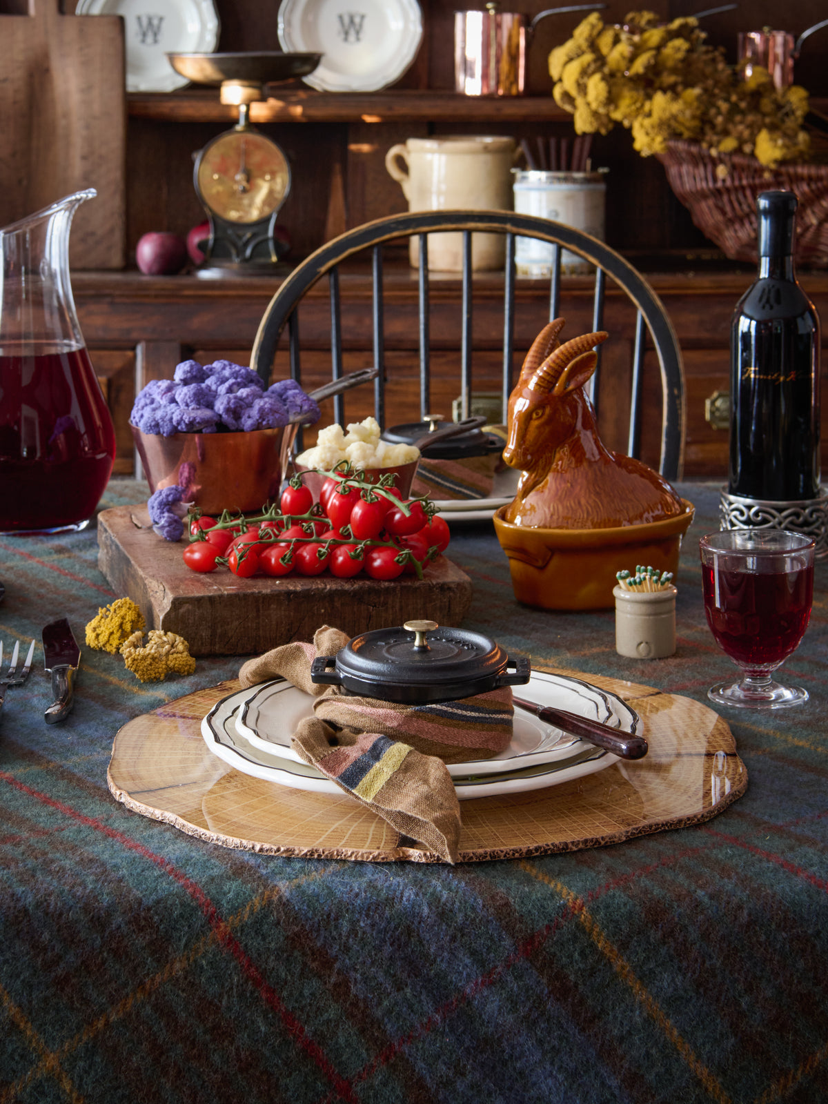 Kim Seybert Woodland Placemat Weston Table
