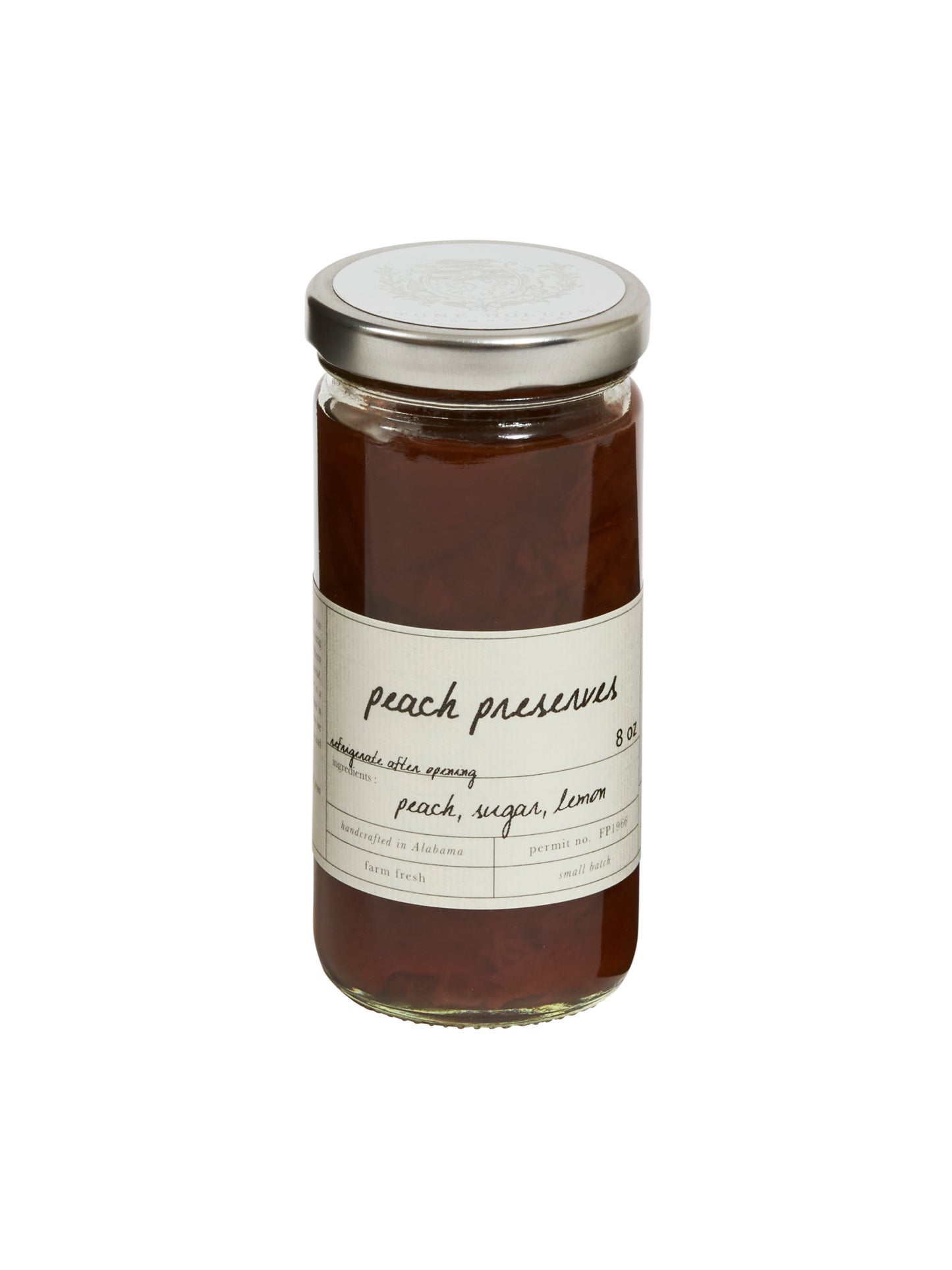 Stone Hollow Farmstead Peach Preserves Weston Table