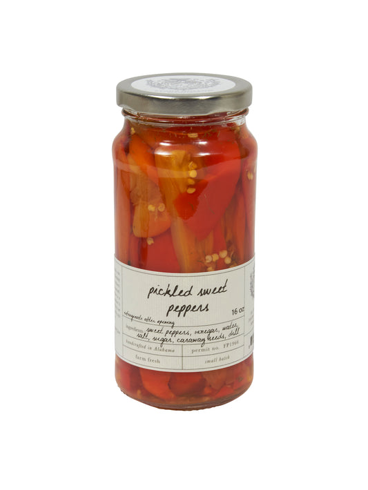 Stone Hollow Farmstead Pickled Seasonal Sweet Peppers Weston Table