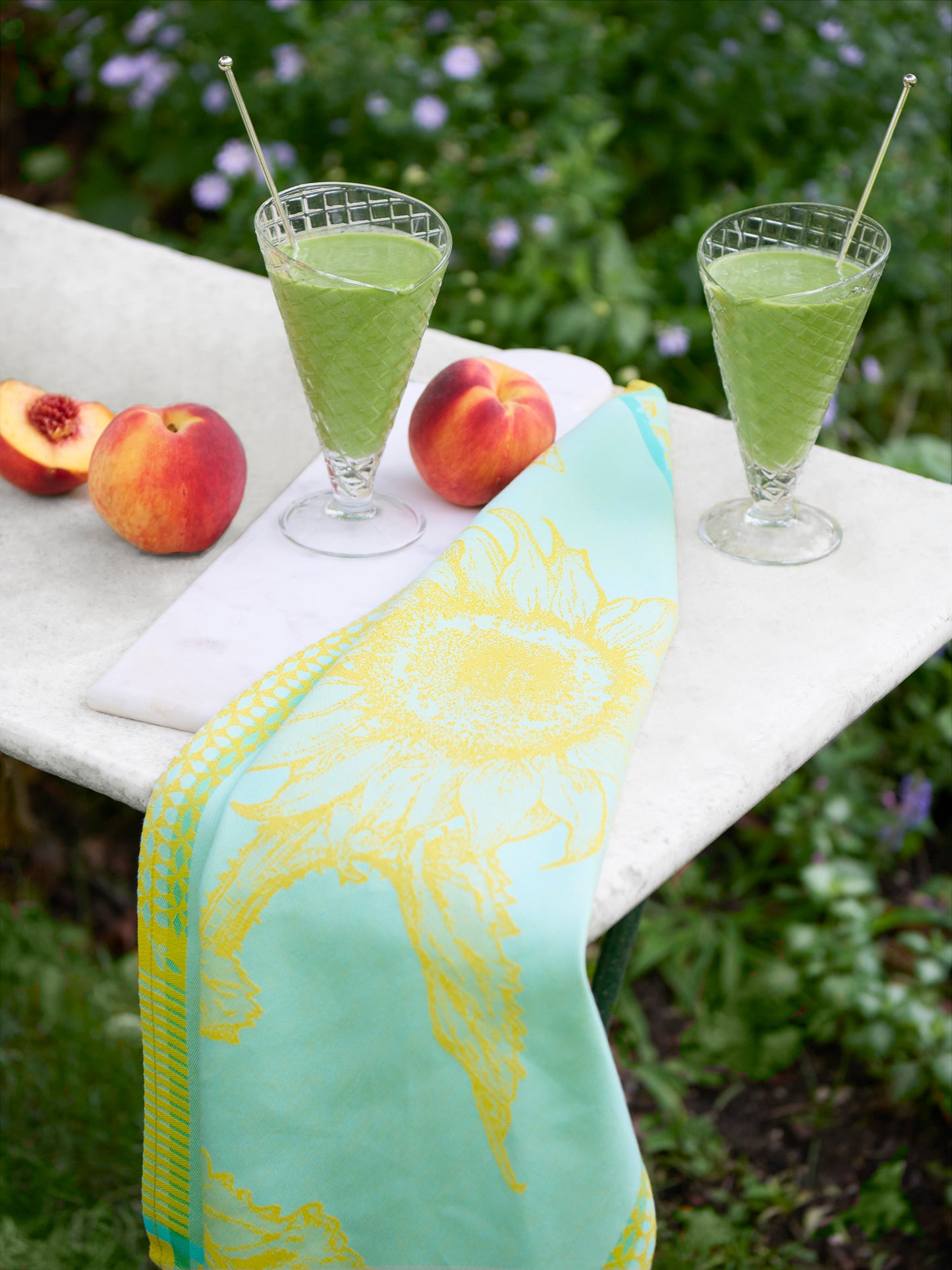 Sunflower Kitchen Towel Weston Table