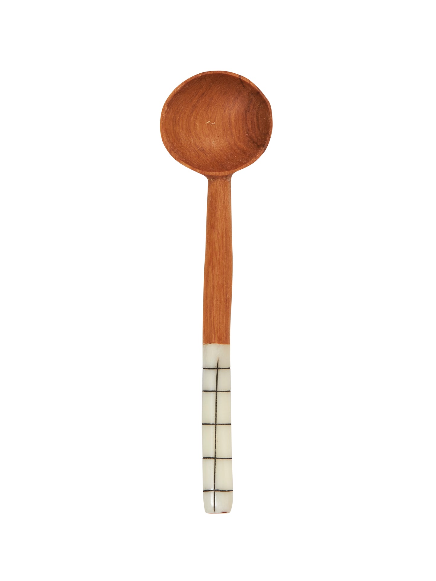 Tanzanian Wood and Bone Carved Spoons Style Four Weston Table