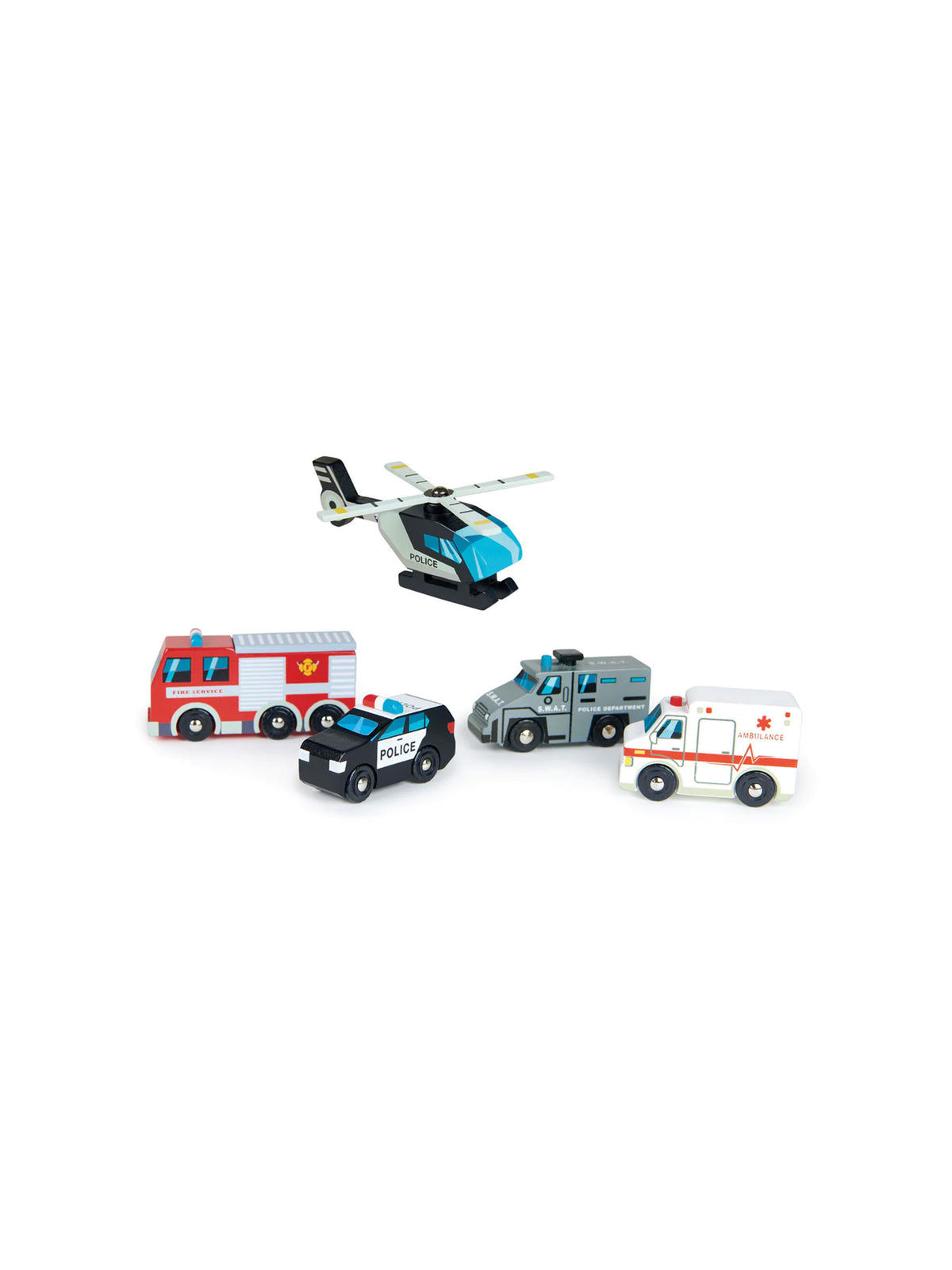 Tender Leaf Toys Emergency Vehicles Weston Table