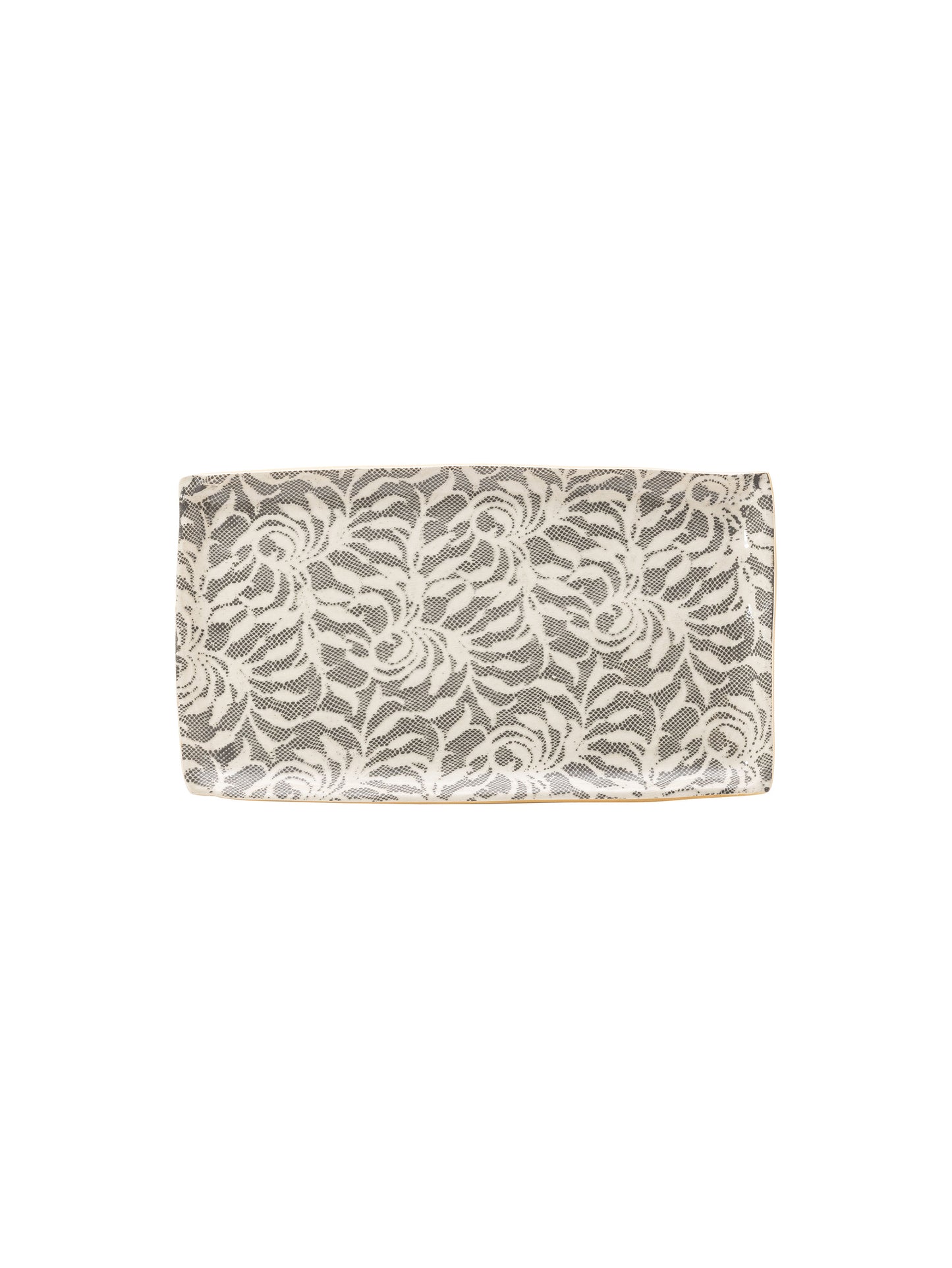Terrafirma Ceramics Charcoal Stacking Tray Small Laurel