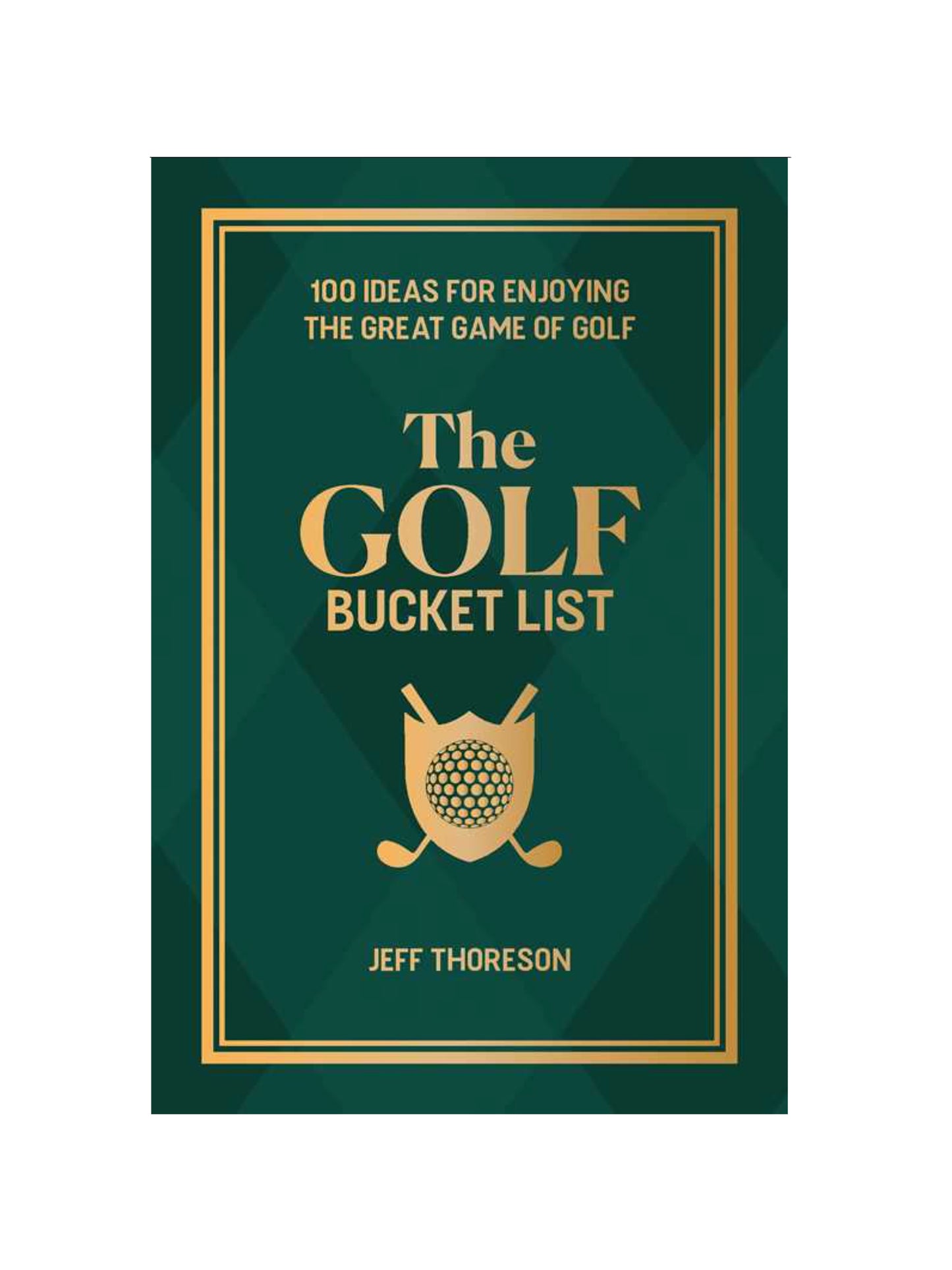 Golf Bucket List by Jeffrey Thoreson Weston Table
