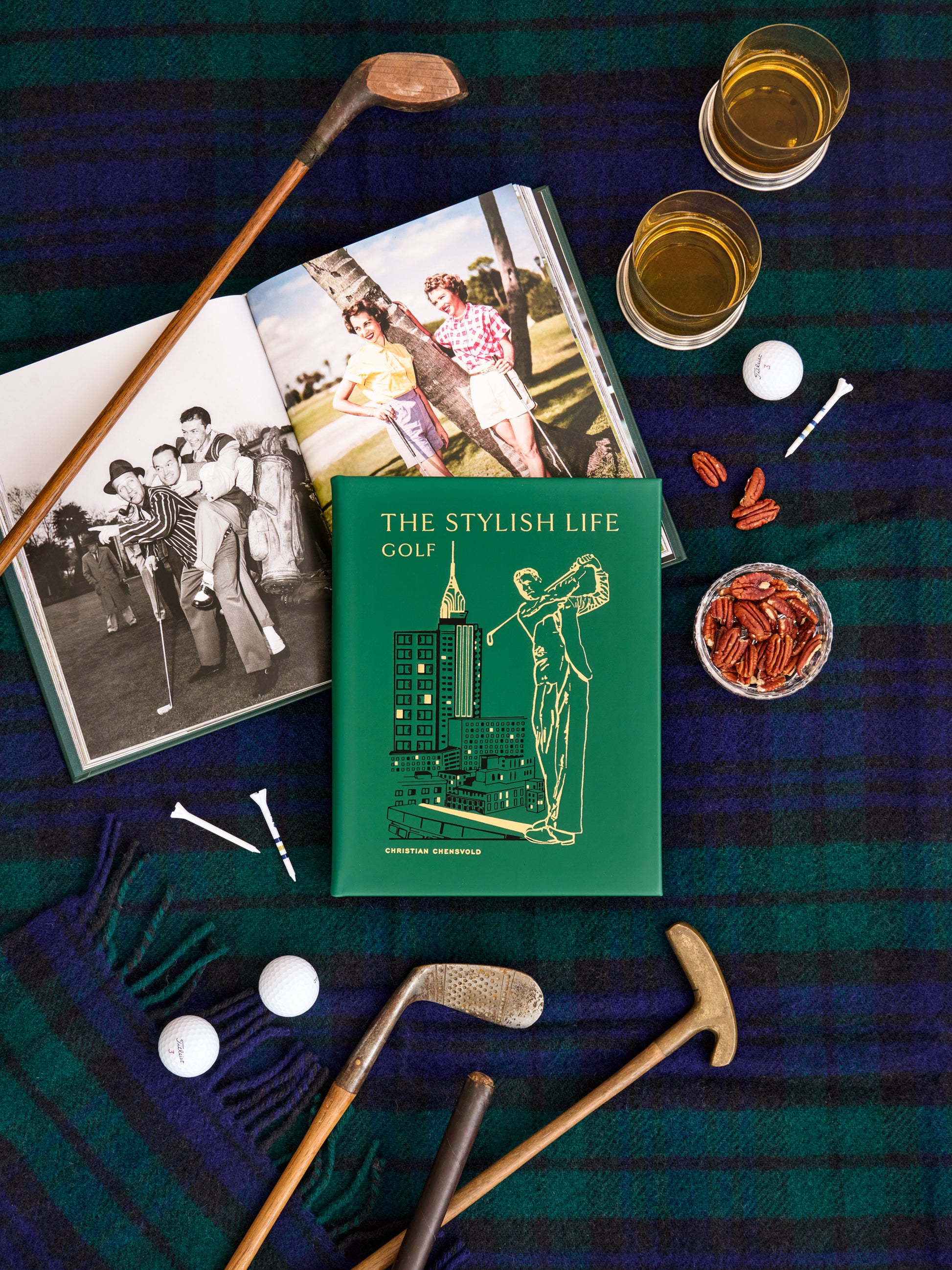 The Stylish Life: Golf Leather Bound Edition Weston table