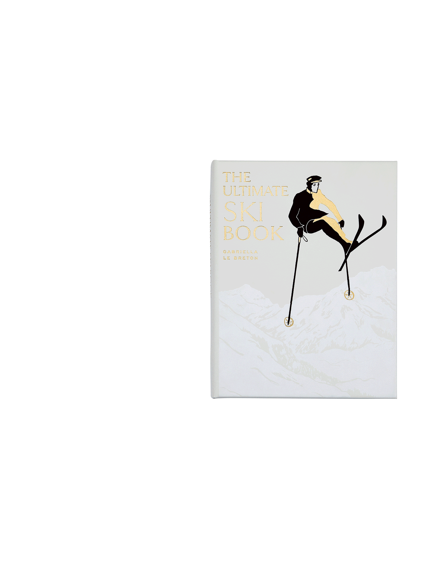 The Ultimate Ski Book Leather Bound Edition Weston Table