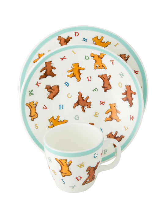 Vintage Tiffany & Co. Alphabet Bears Baby Set Weston Table