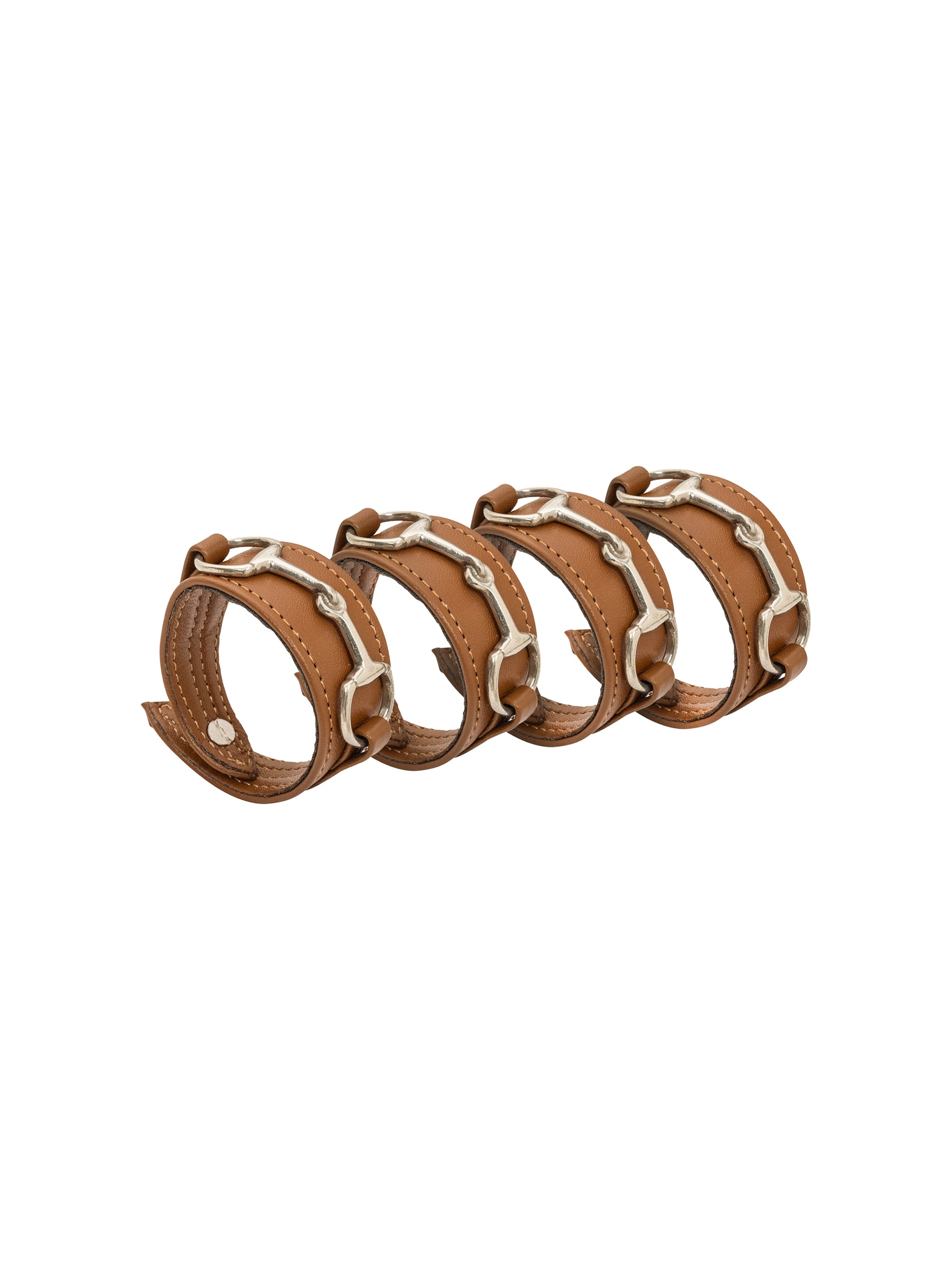 Leather English Snaffle Bit Napkin Ring Holder — Warmblood Tack Store