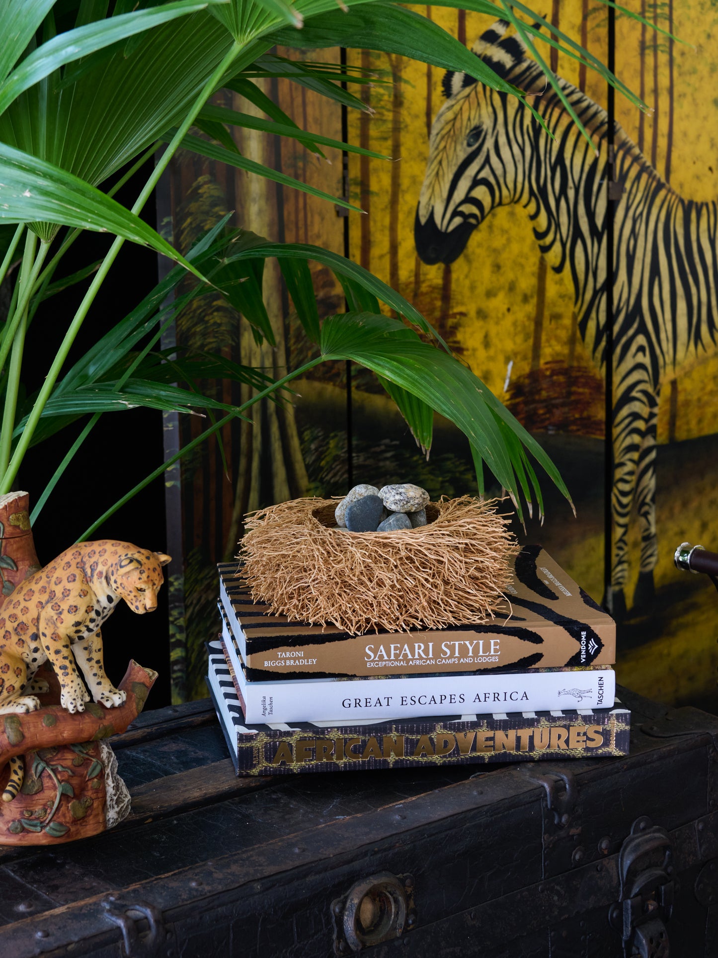 Vetiver Nest Basket Weston Table