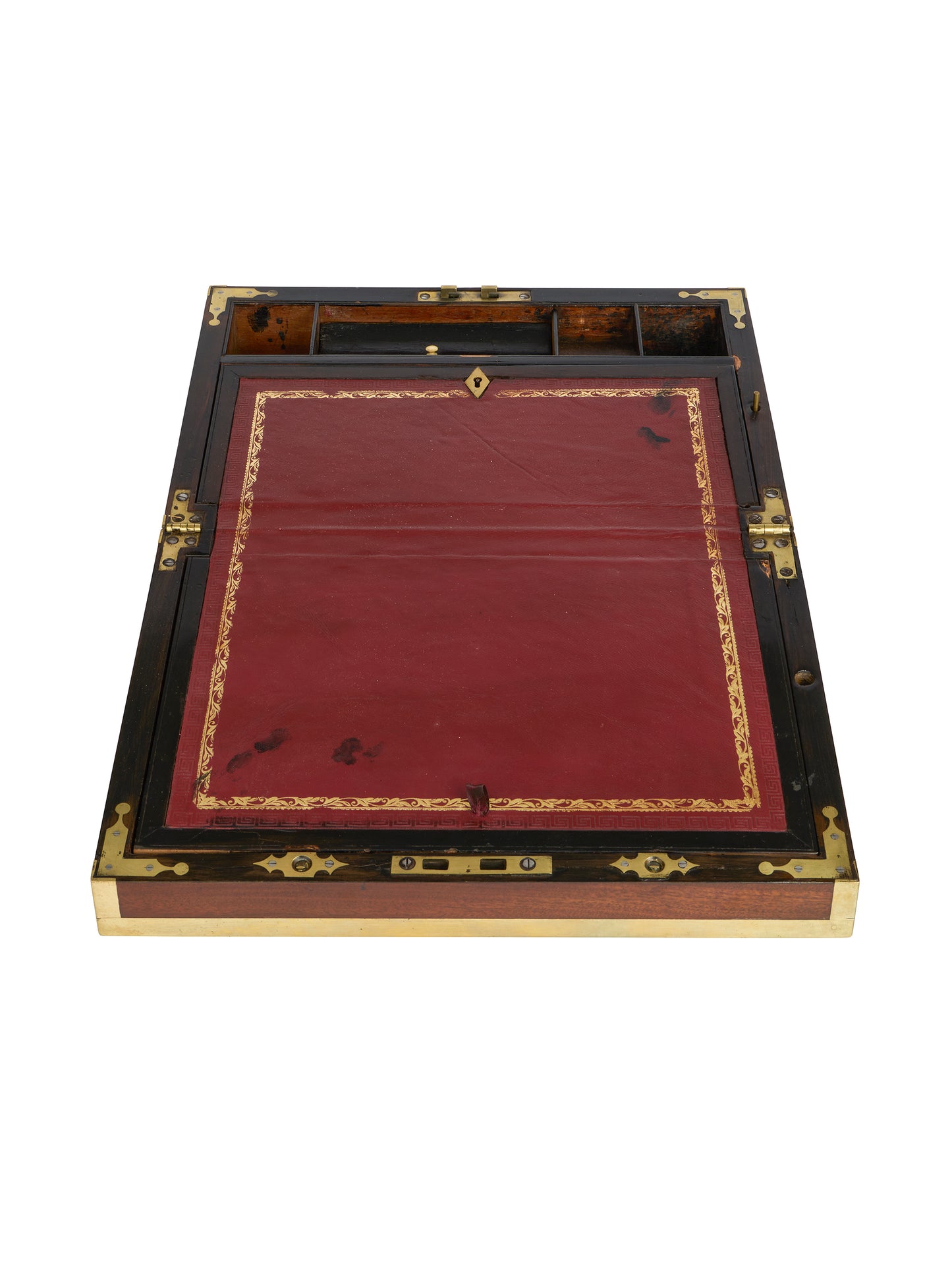 Vintage 1860s York Campaign Writing Slope Weston Table