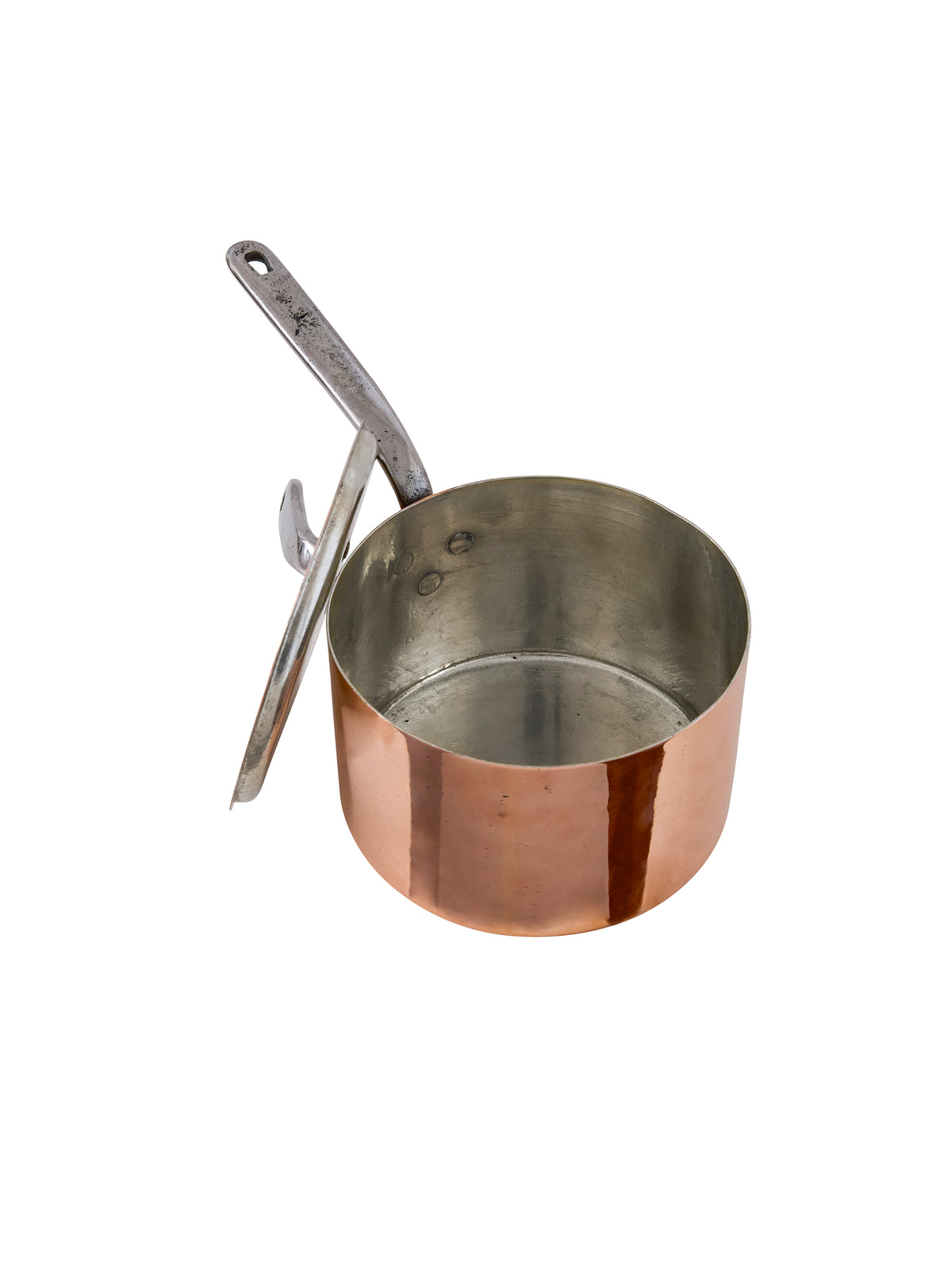 Vintage 1870s Benham's 4 Quart Lidded Saucepan Weston Table