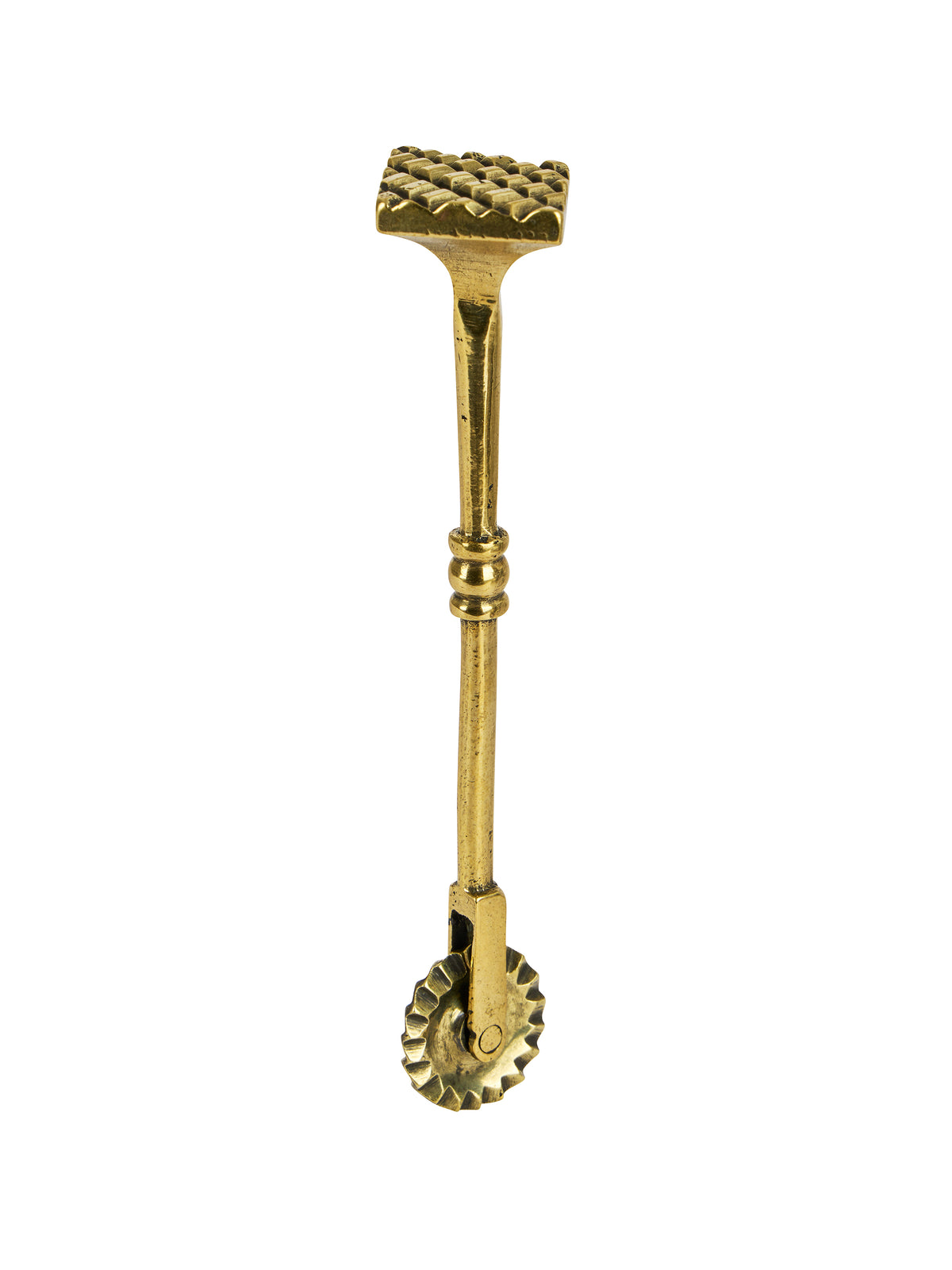 Vintage 1880s English Brass Pastry Tool Weston Table