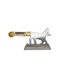Vintage 1880s Fox Shaped Ice Cleaver Weston Table