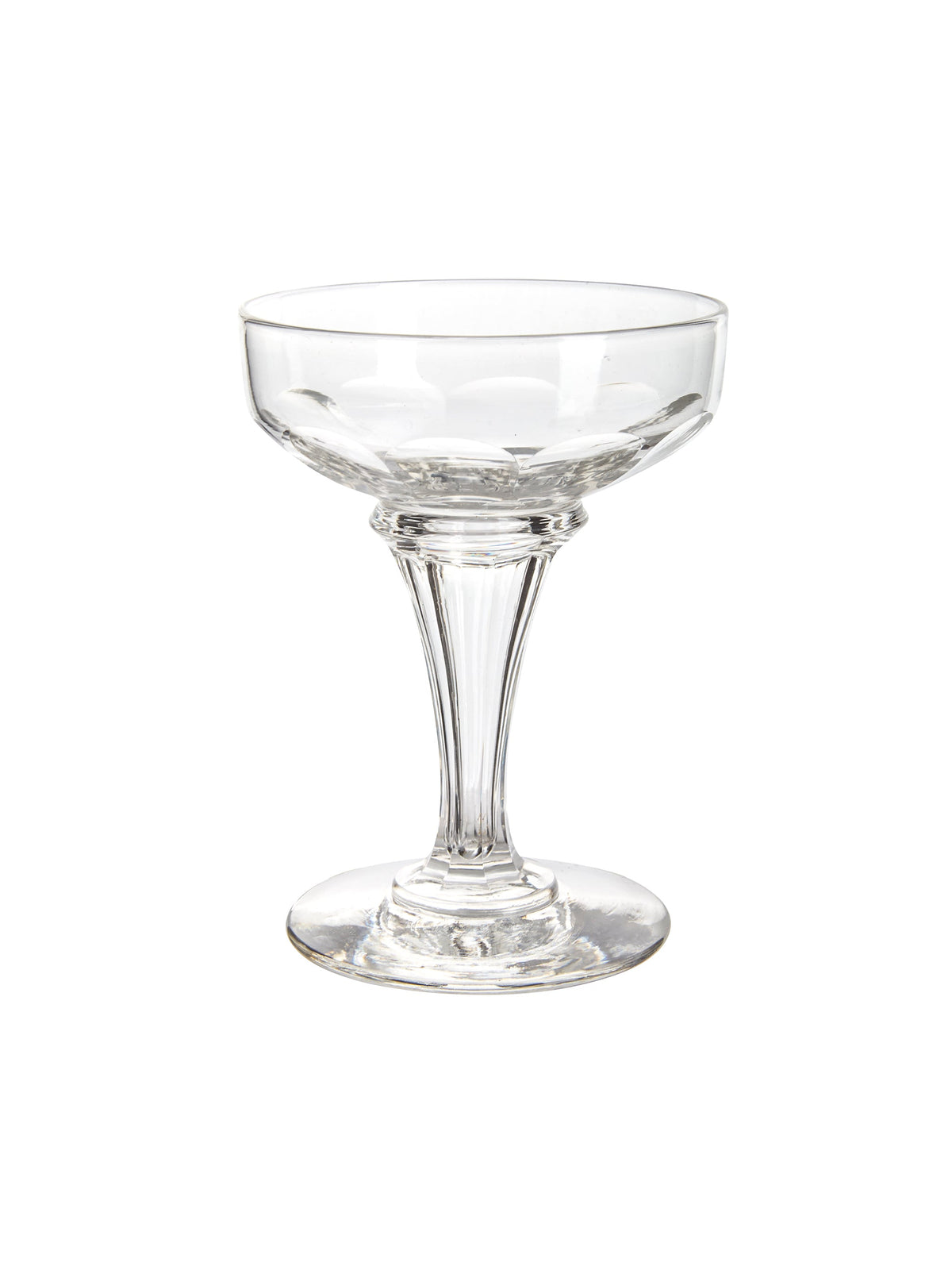 Vintage 1880s French Hollow Stem Champagne Coupes Weston Table