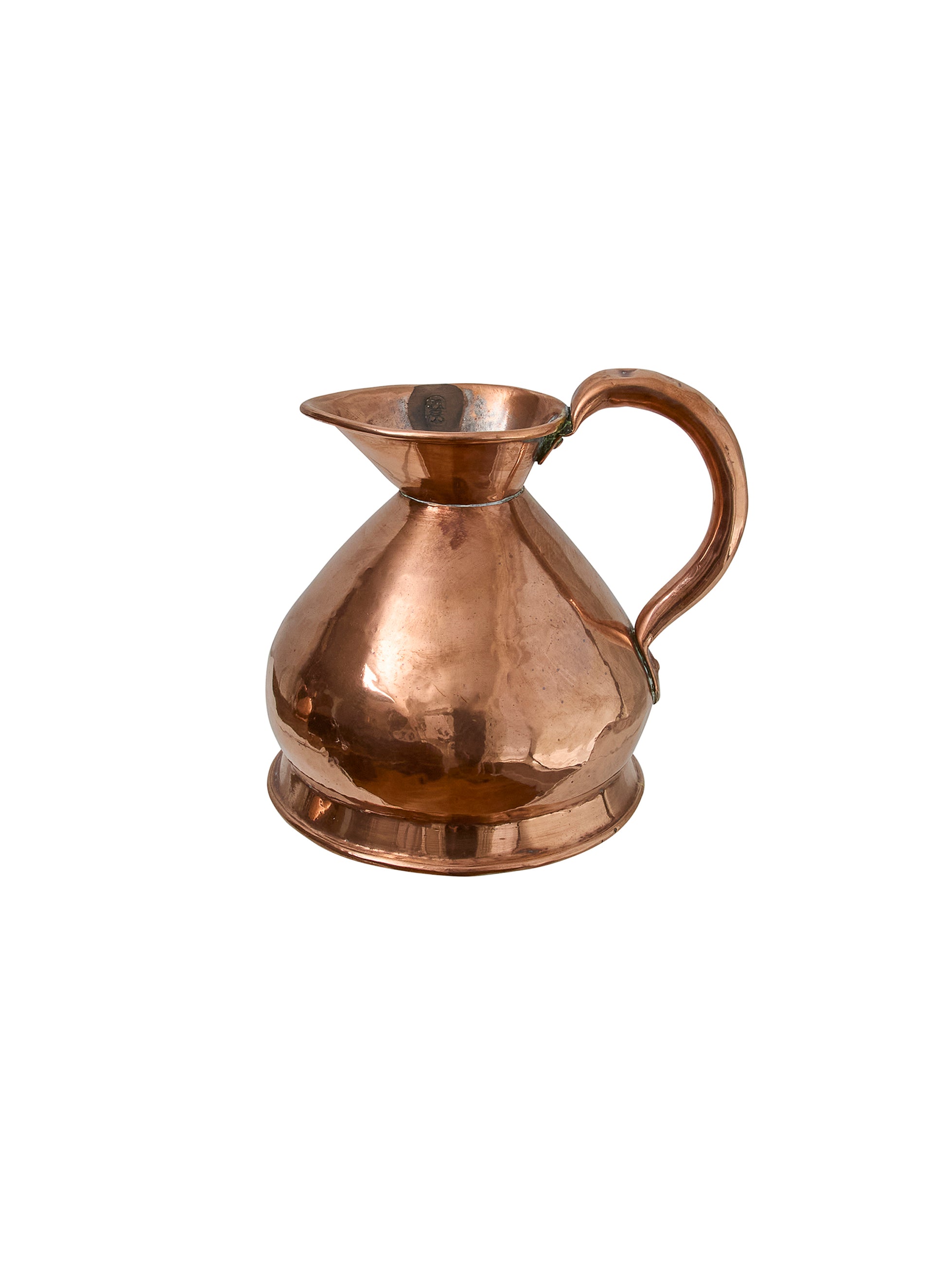 Vintage 1890s Century English Copper Haystack Measure Set Weston Table