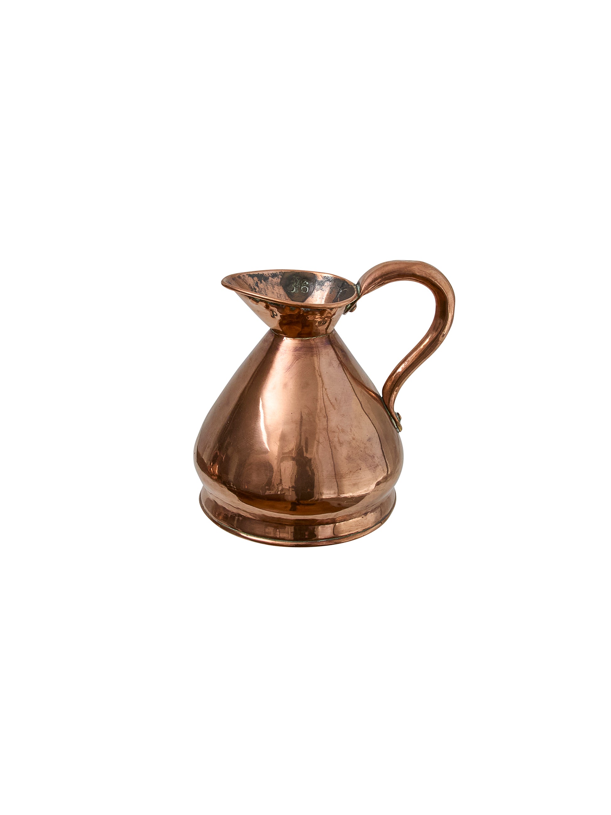Vintage 1890s Century English Copper Haystack Measure Set Weston Table