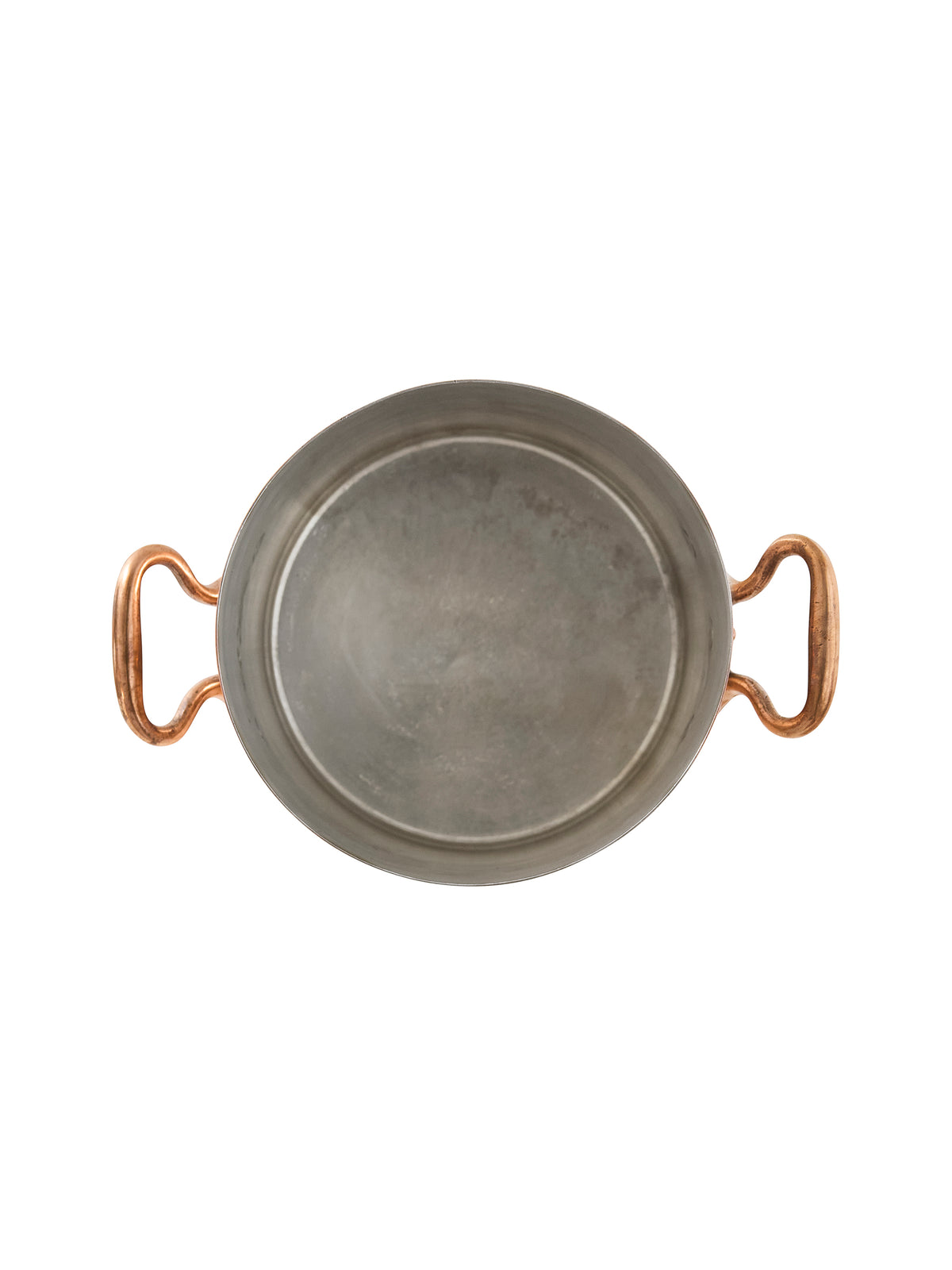 Vintage 1890s French Copper 8 Quart Stockpot with Lid Weston Table