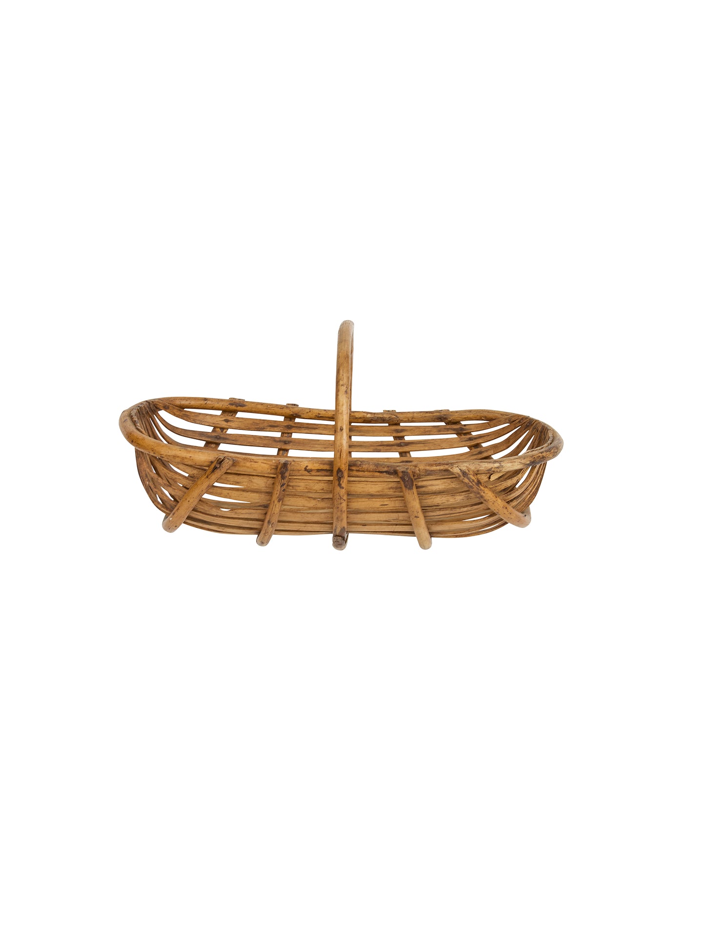 Vintage 1900s French Oyster Basket Style Four Weston Table