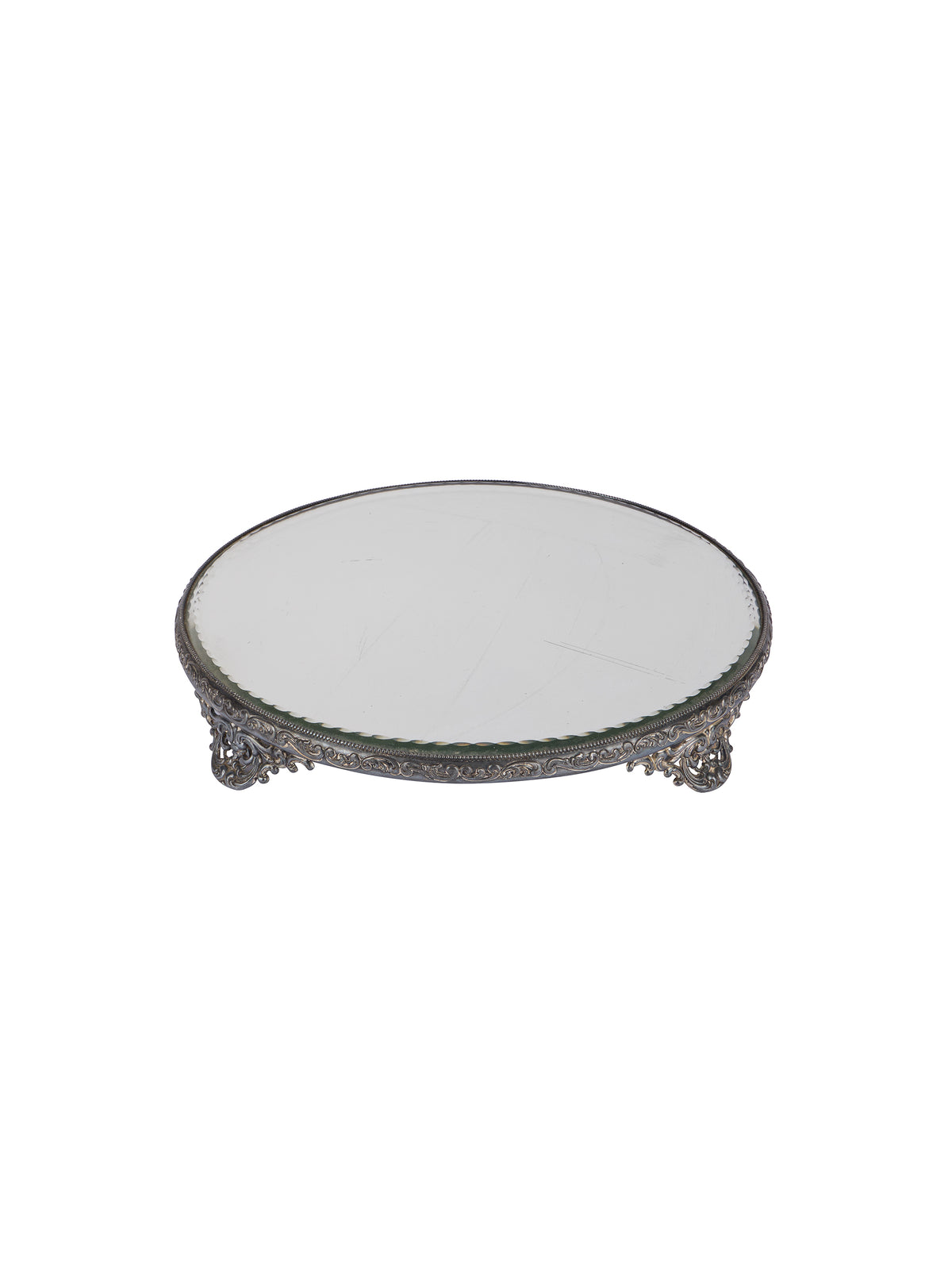 Vintage 1900s Plateau Mirror Tray