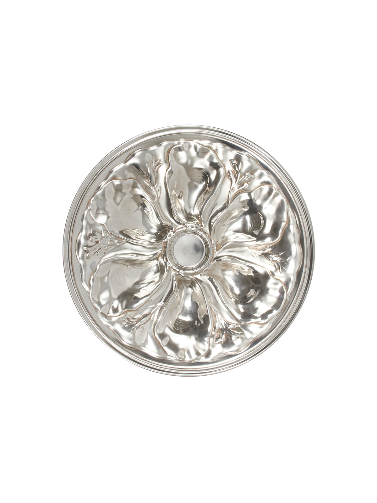 Vintage 1910s Reed & Barton Hotel Silver Oyster Plate Weston Table