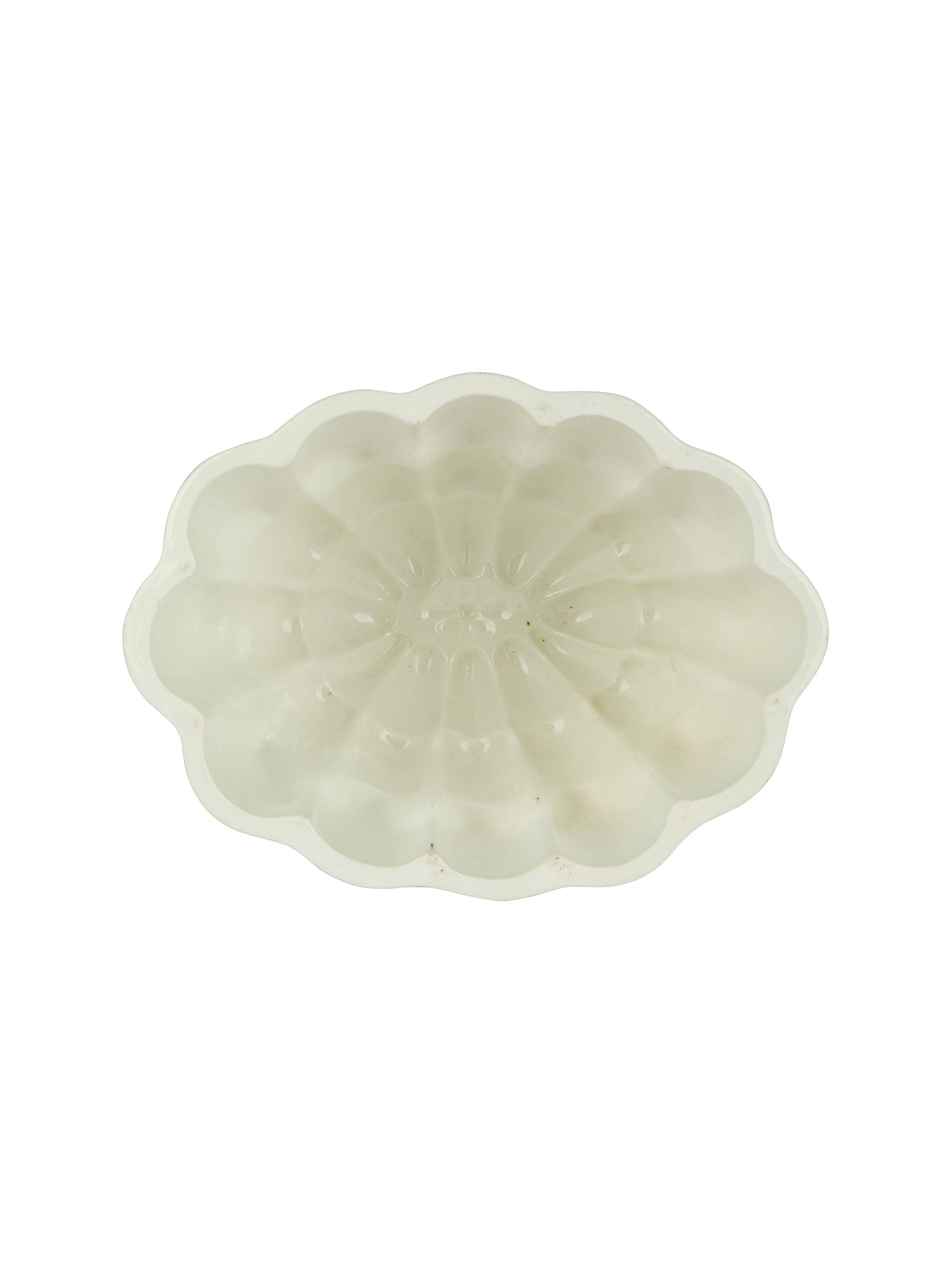 Vintage 1920s Brown & Polson's Blancmange Mold Weston Table