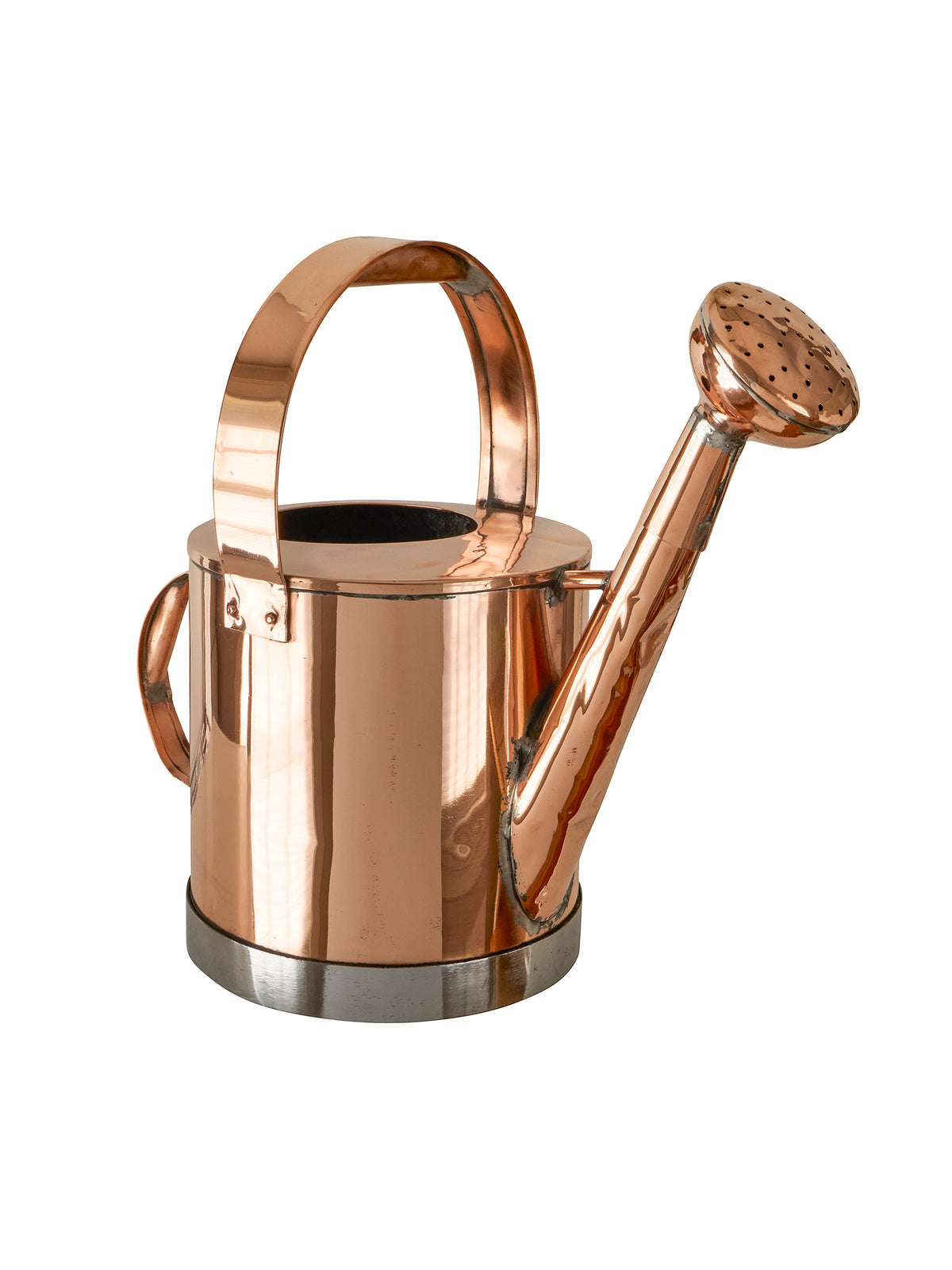 Vintage 1920s French Large Copper Watering Can Weston Table