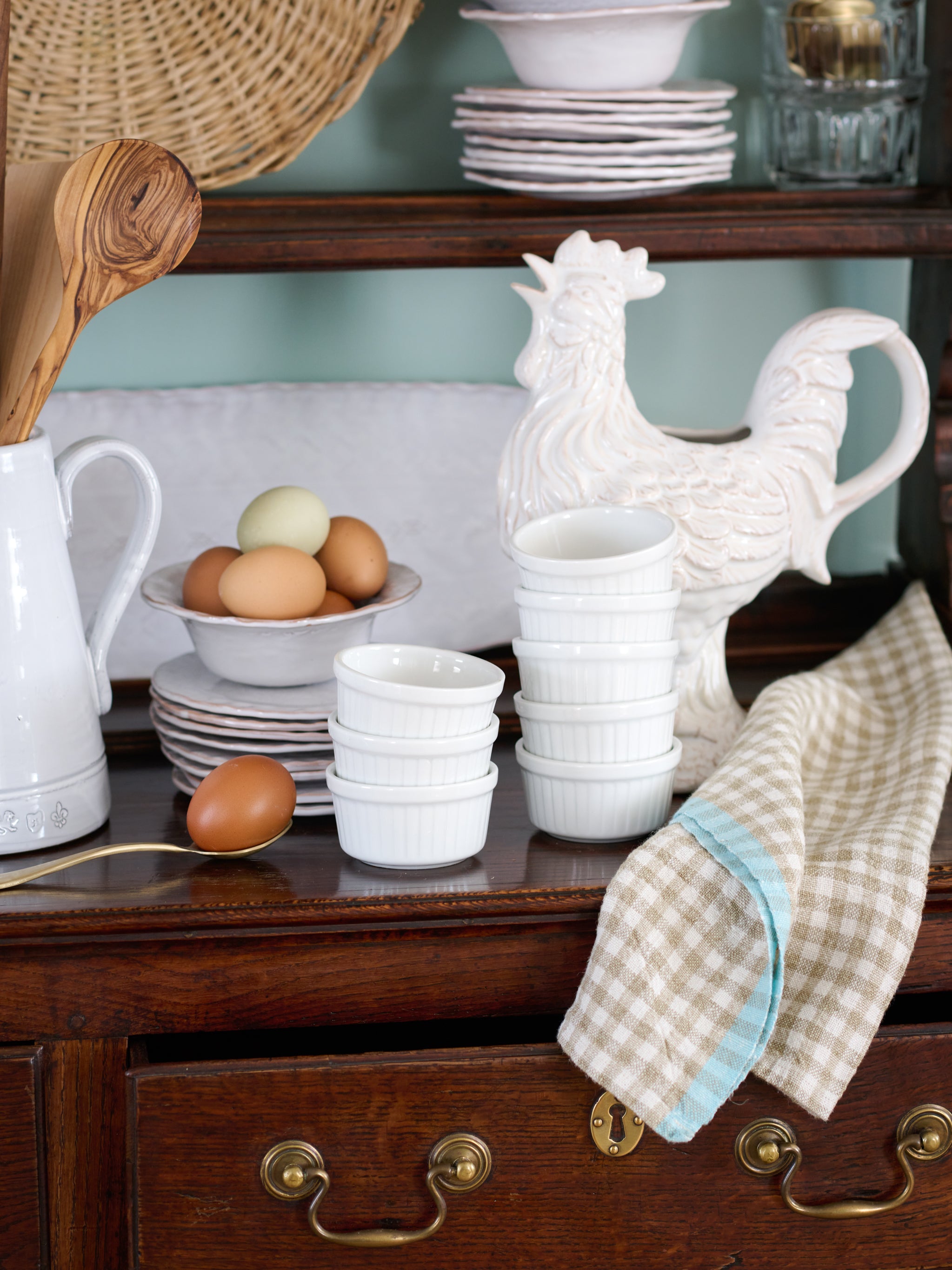 Vintage 1920s French Porcelain Ramekin | Kitchen Tools & Molds | Weston ...