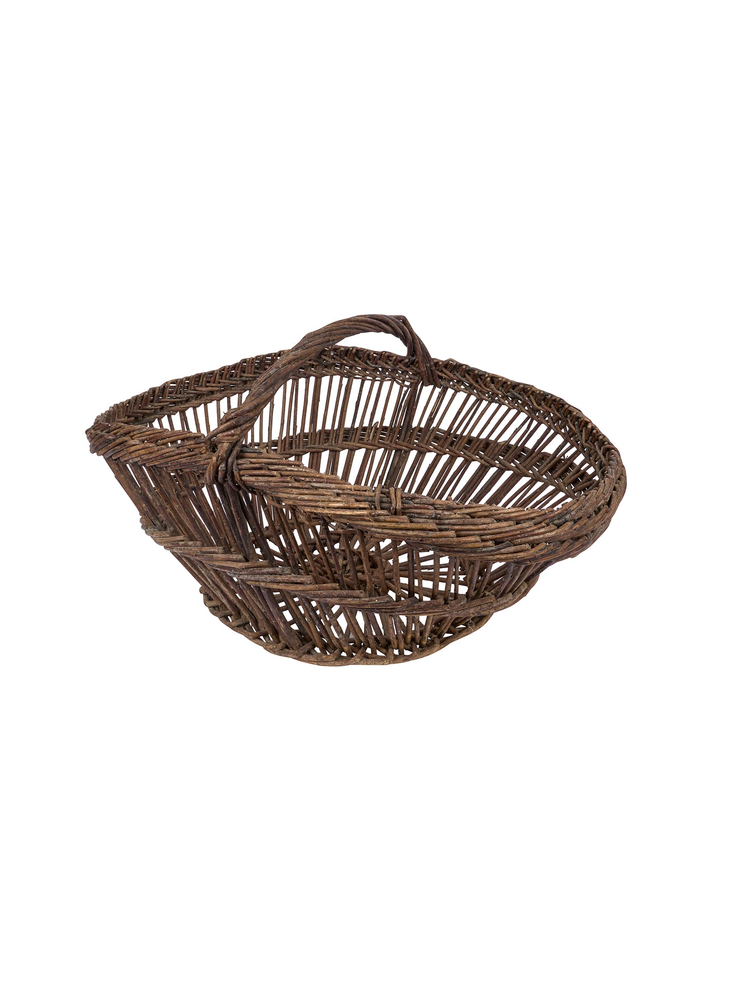 Vintage 1920s Provencal Flower Basket Weston Table