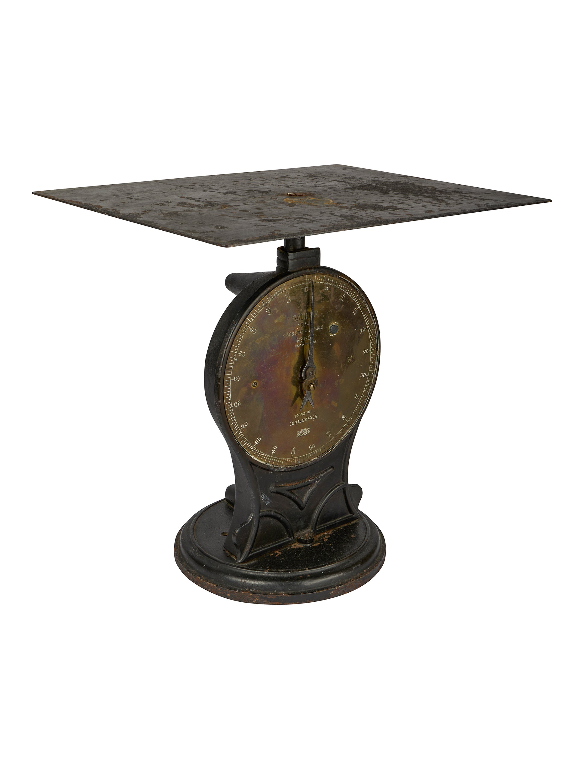 Vintage 1920s Salter Trade Scale Weston Table