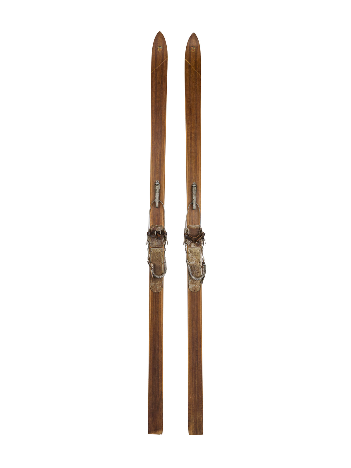 Vintage 1930s Norwegian Splitkein Skis Weston Table